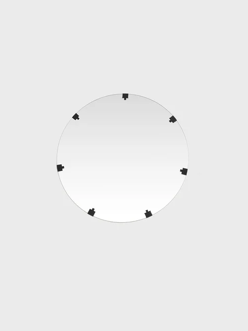 Stitch Round Mirror by Grain