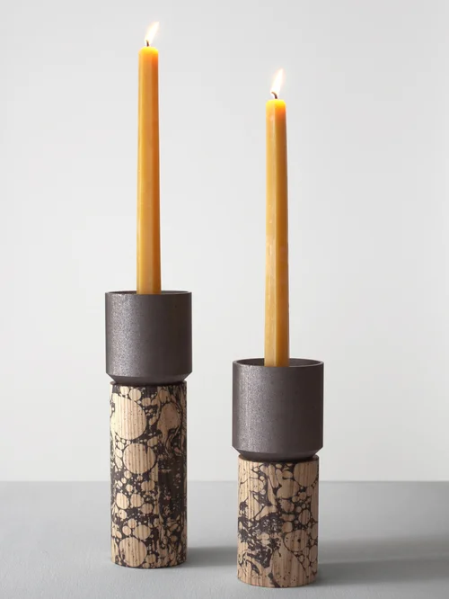 Stick Candle Holder Marble by Grain