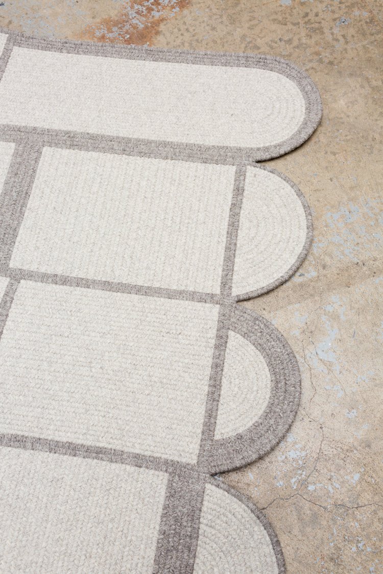 Lands Braided Wool Rug Small — GRAIN