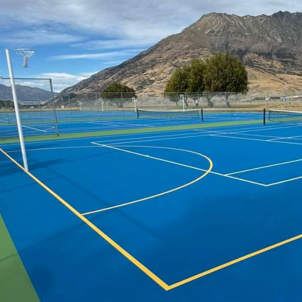Outdoor multi sports courts