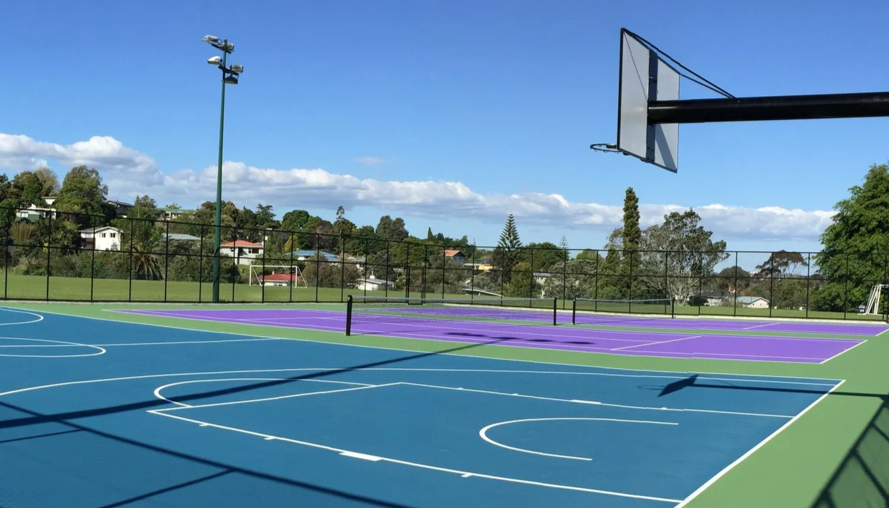 Outdoor Basketball Court