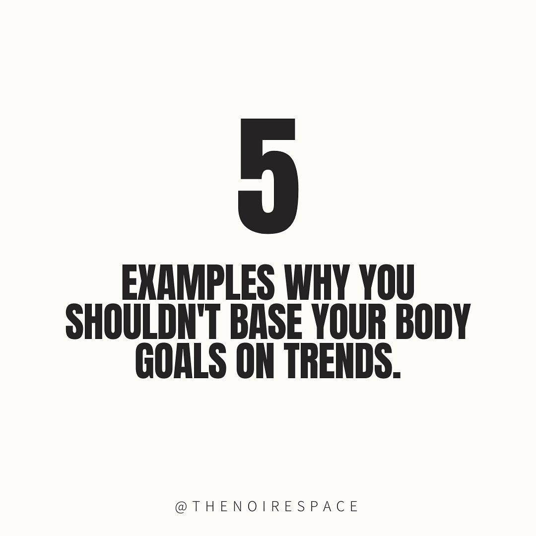 5 examples why you shouldn&rsquo;t base your body goals on trends🖤

Remember: the medias idea of beauty is subjective and changes, but confidence is always in style.🫶🏾

#bodypositivity #bodygoals #bodypositive #confidence #blackwomen #blackwomenco