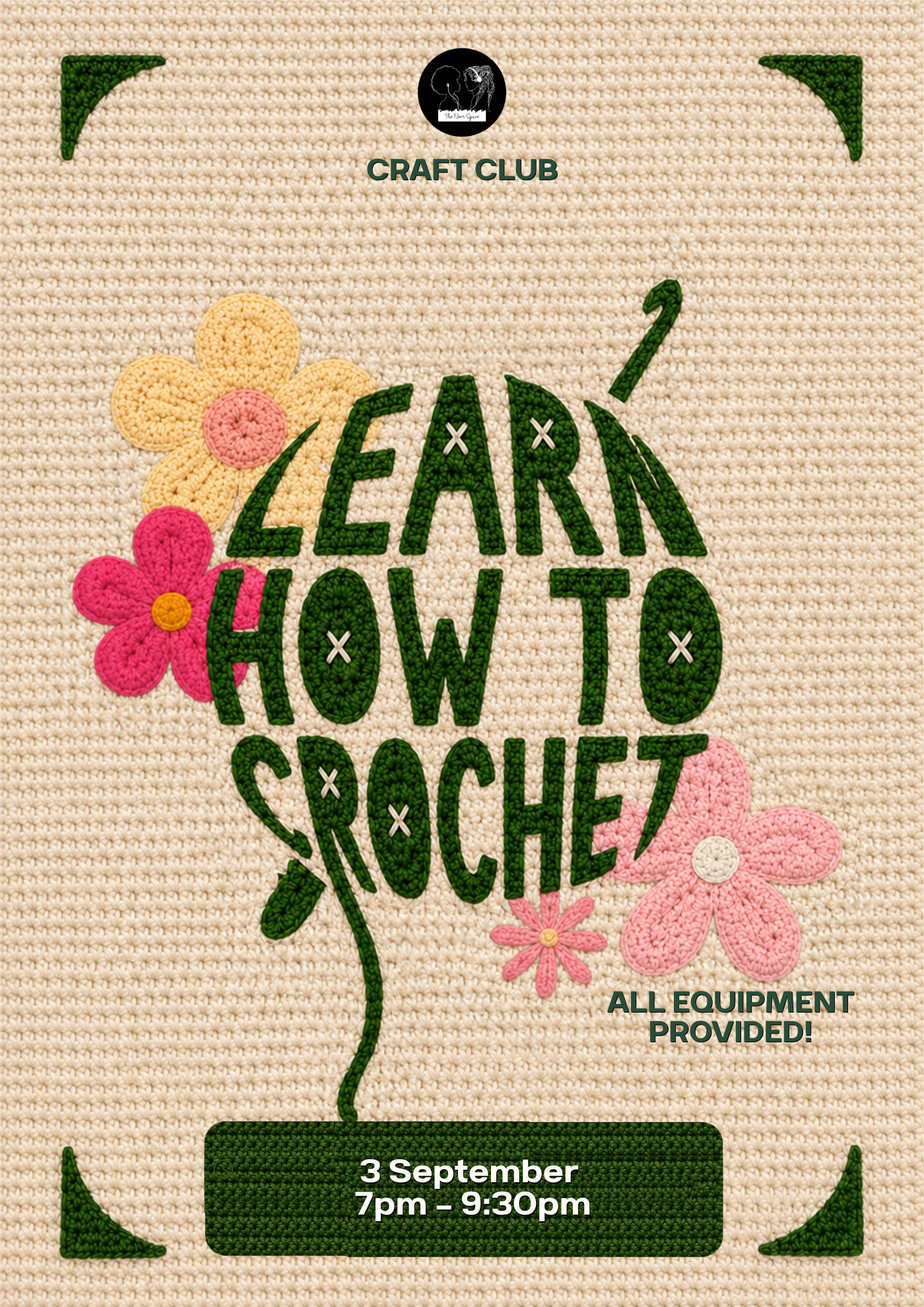 CRAFT CLUB: Learn How to Crotchet