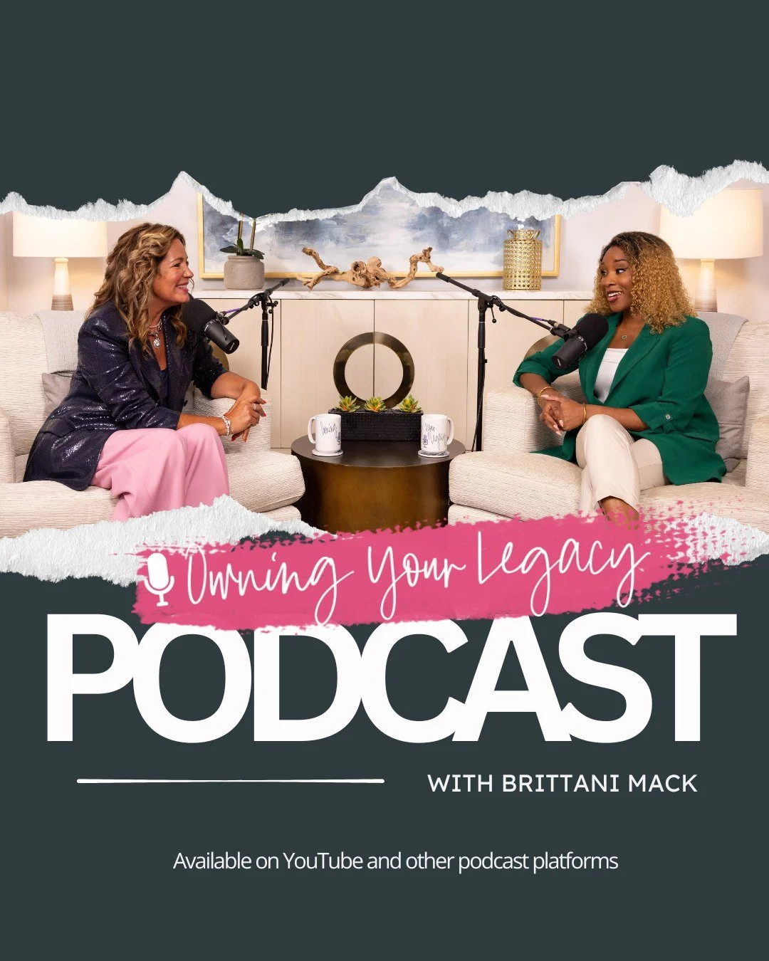 On Owning Your Legacy this week, Brittani Mack and I get real about life&hellip;

✨ Being told you&rsquo;re &ldquo;too much.&rdquo; And deciding to be even more yourself.
 ✨ Why your job title isn&rsquo;t your brand. Your character is.
 ✨ Raising boy