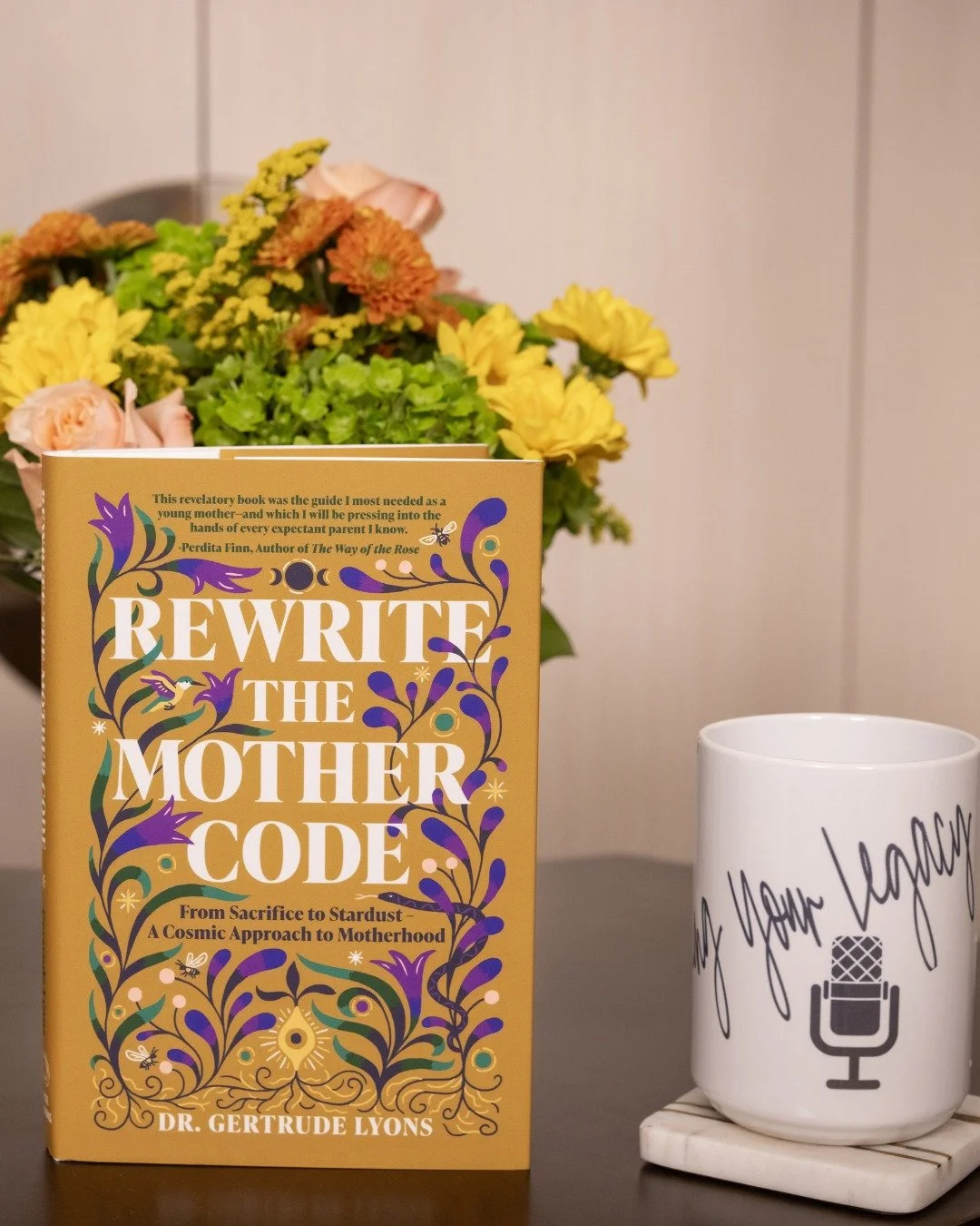 Behind-the-scenes magic from one of my favorite episodes of Owning Your Legacy! 📖✨

Fresh off recording our episode with Dr. Gertrude Lyons (TEDx speaker &amp; author of Rewrite the Mother Code) Gail Scott (@gscottcws) sat down with Dr. Gertrude for