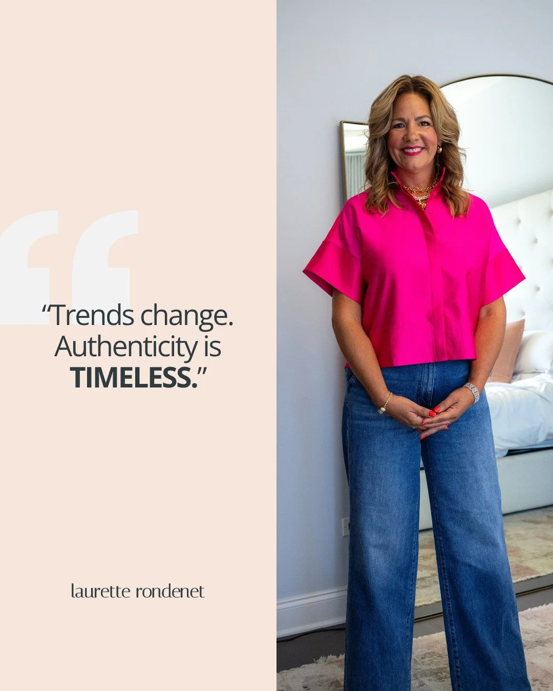 In a world obsessed with what's trending, your authenticity is your superpower.

Whether you're building a product, leading a team, or figuring out who you want to be. The easy move is always to chase what everyone else is doing. The harder, braver m