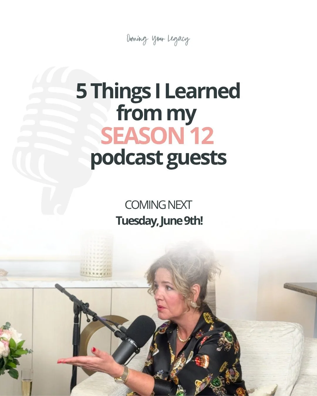 5 Things I Learned from my Season 12 podcast guests:

#1:  AI is NOT scary.  It's a tool and a thought partner that will make the work of every member of our team better and more enjoyable. And as leaders, we should be hands on, leading from the fron