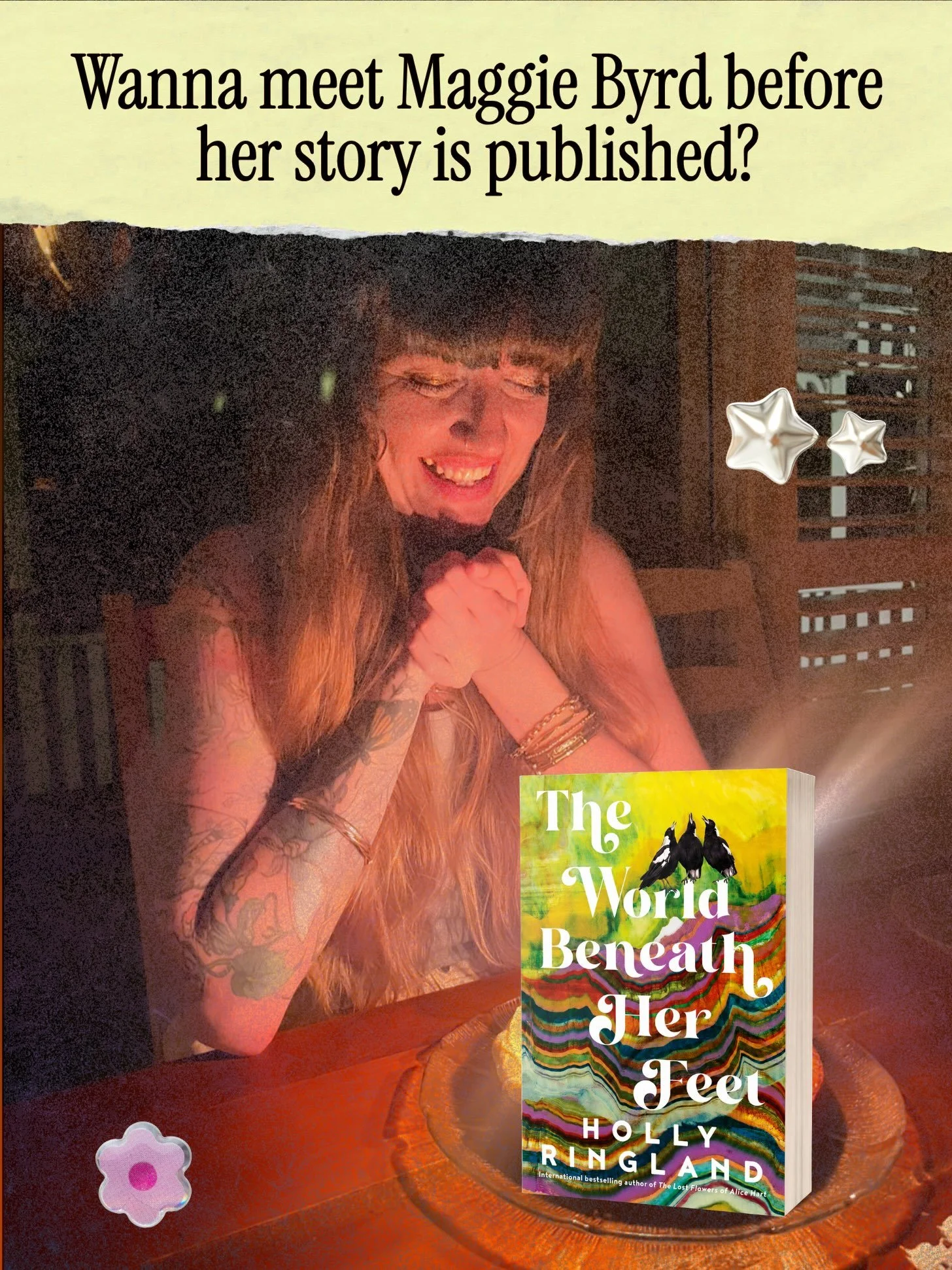 Maggie Byrd&rsquo;s story has begun on The Joy Rise! The prologue is free for every subscriber to read now.

Over the next three Sundays, I&rsquo;m sharing Chapters 1, 2 and 3 before The World Beneath Her Feet is published in Australia and New Zealan