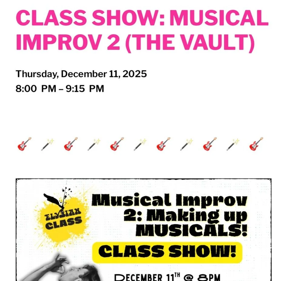 Look out, folks, I've got another improv musical performance with @theeimprovisedmusical coming up Thursday, Dec 11th. Ticket link in bio. Thanks to the brilliant @conorhanney_ !!!