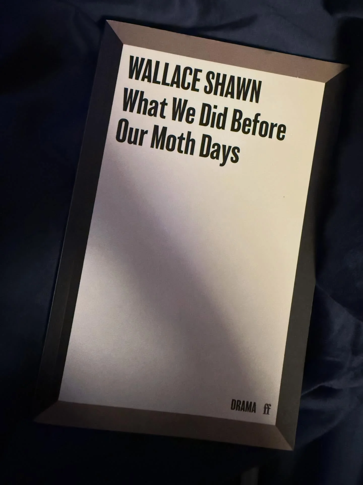 This play is lingering in my thoughts. I had the privilege of seeing both this and Wallace Shawn perform his play The Fever all in a few days&rsquo; time. This kind of play dares the audience to connect through three acts of four people facing the au