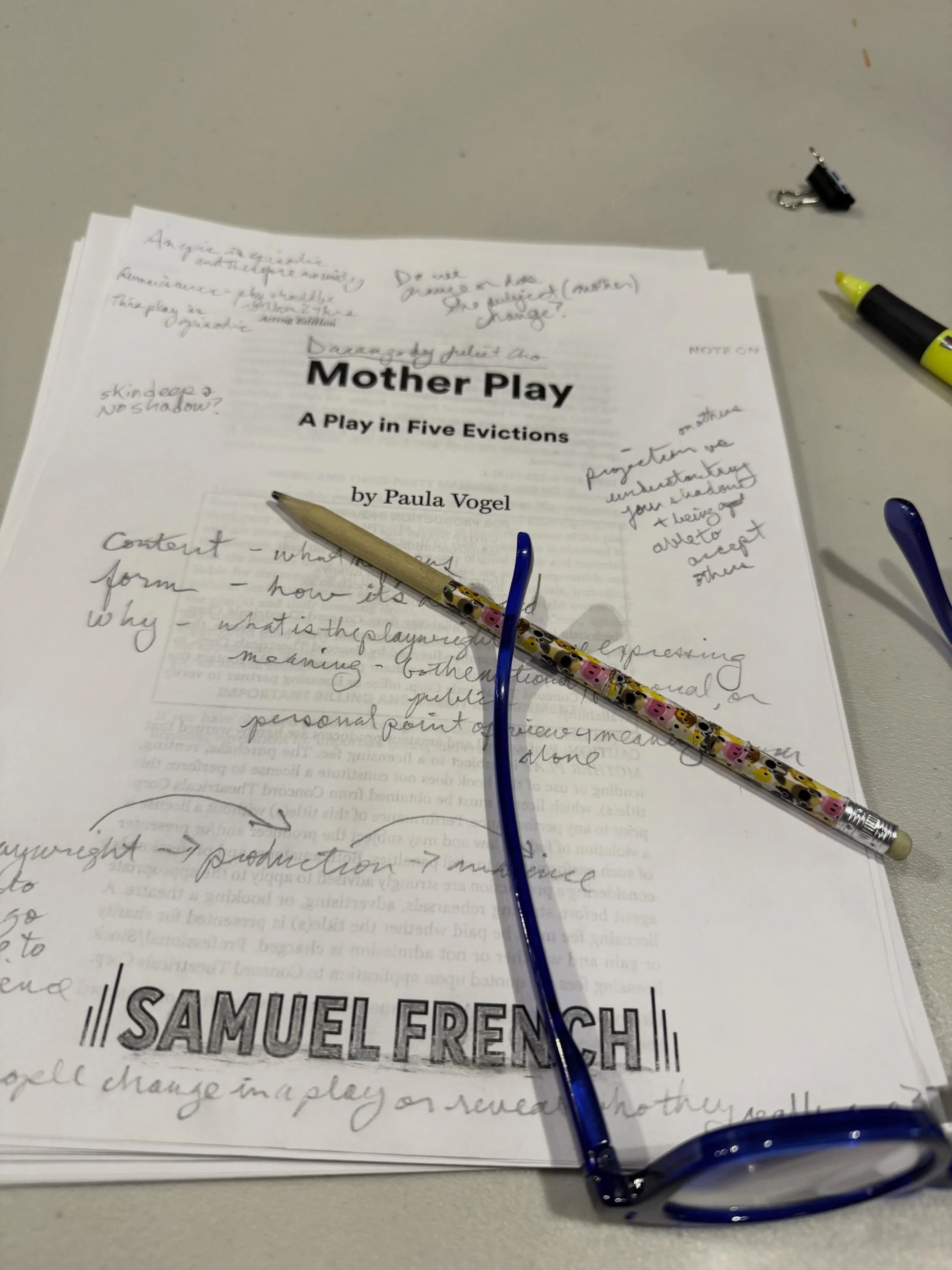 Have been having the pleasure of discussing new plays at @pasadenaplayhouse and @paula_vogel this is a gorgeous work. A lot really resonated in this for me and the end was a real gut punch. Highly recommended.