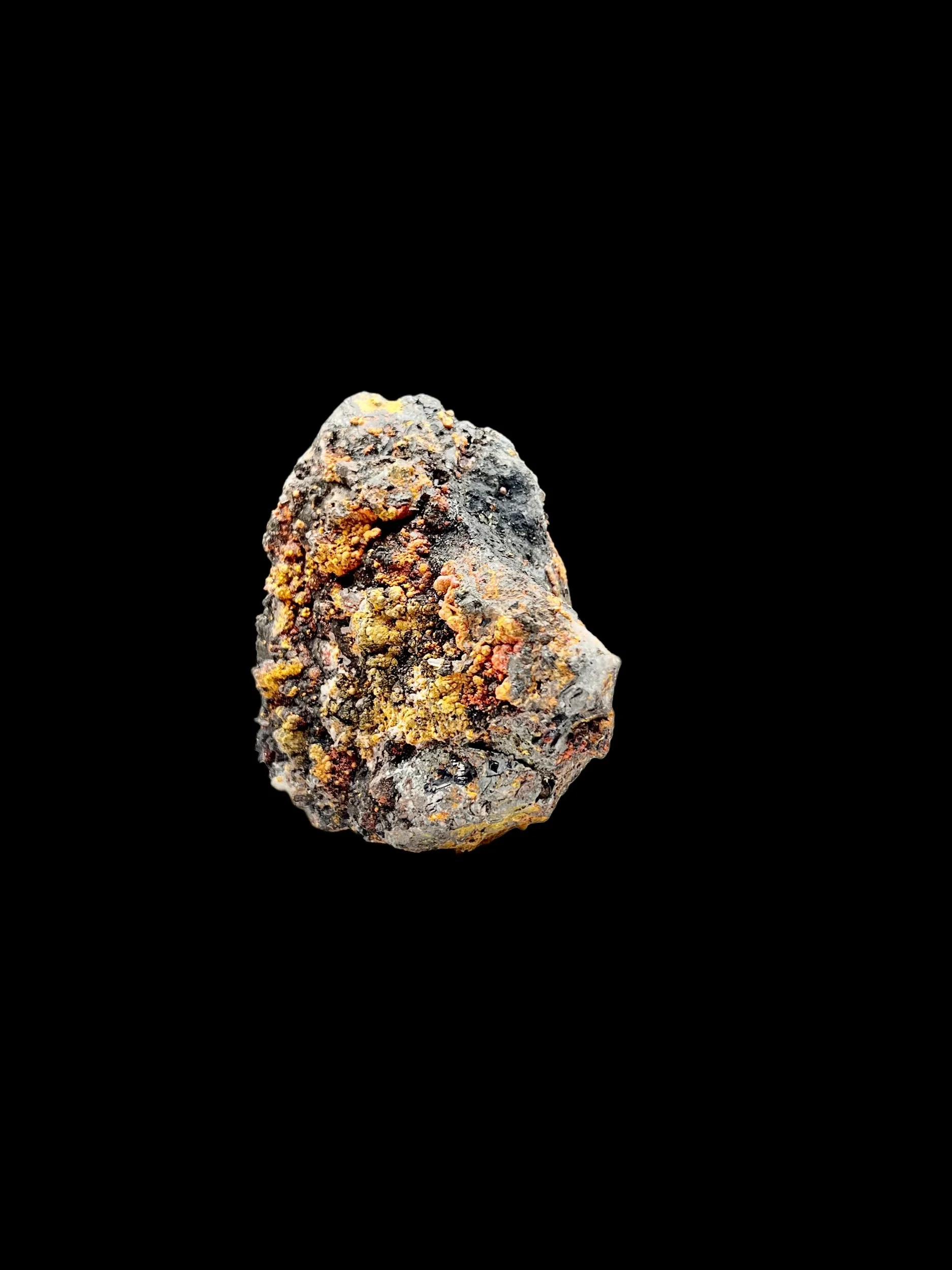 collector mineral specimen realgar and galena Palomo Mine Peru