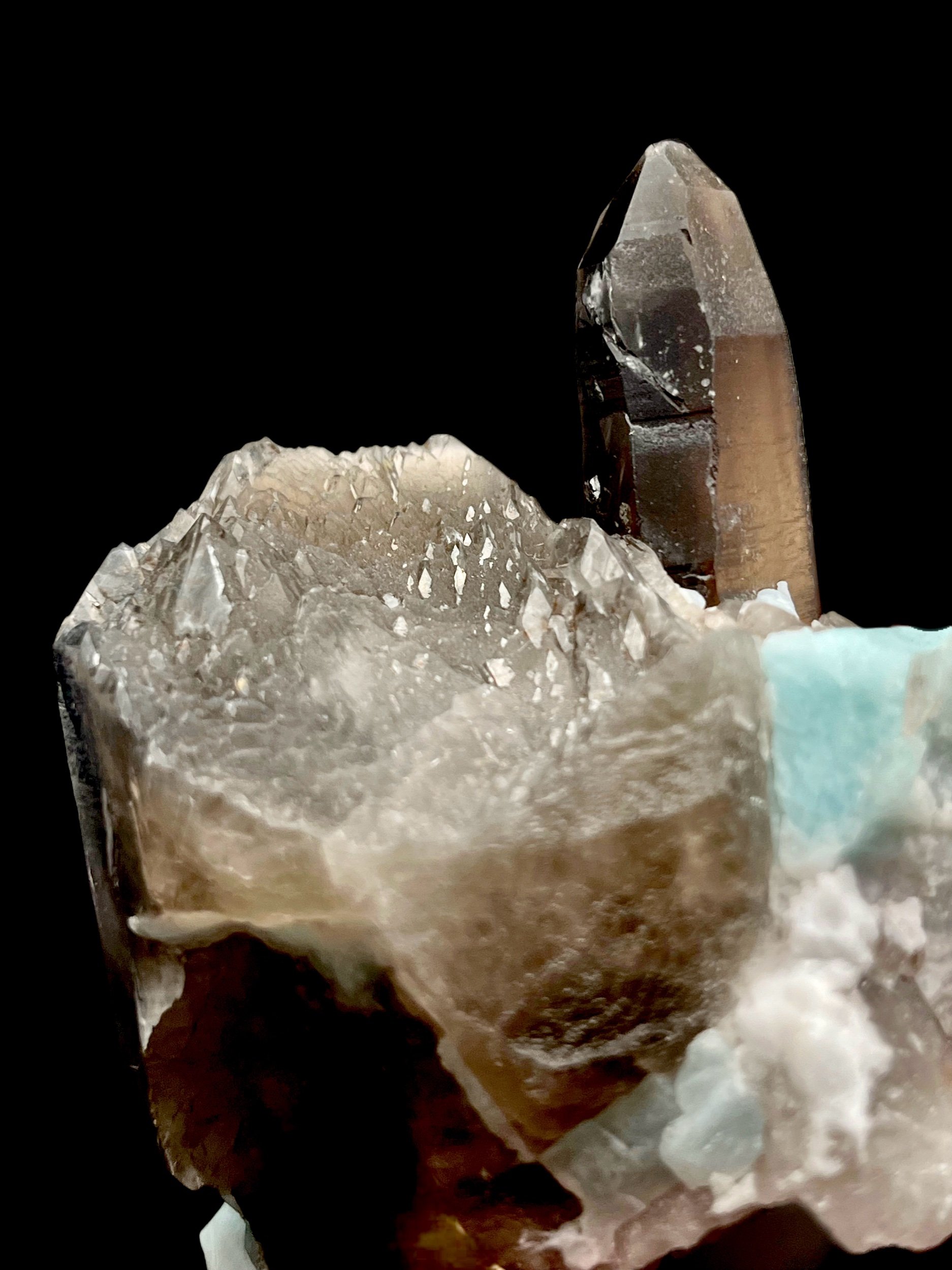 elestial smoky quartz crystal structure Pikes Peak Colorado