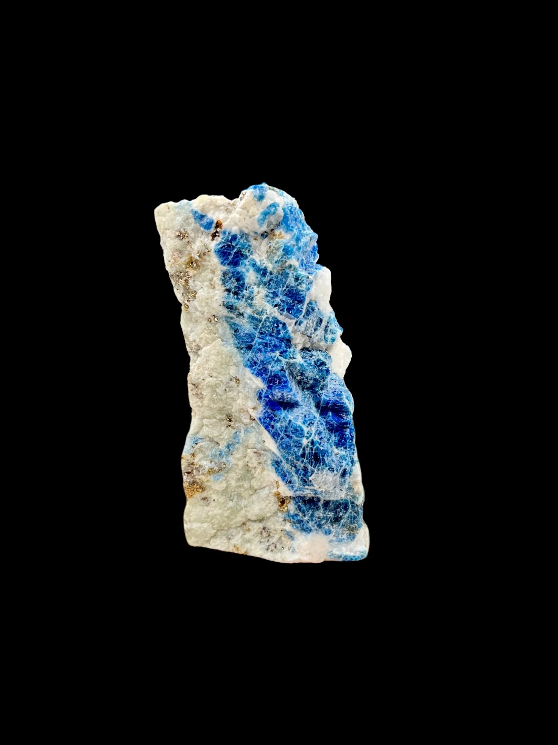 sodalite with calcite fluorescence Koga Pakistan collector mineral specimen