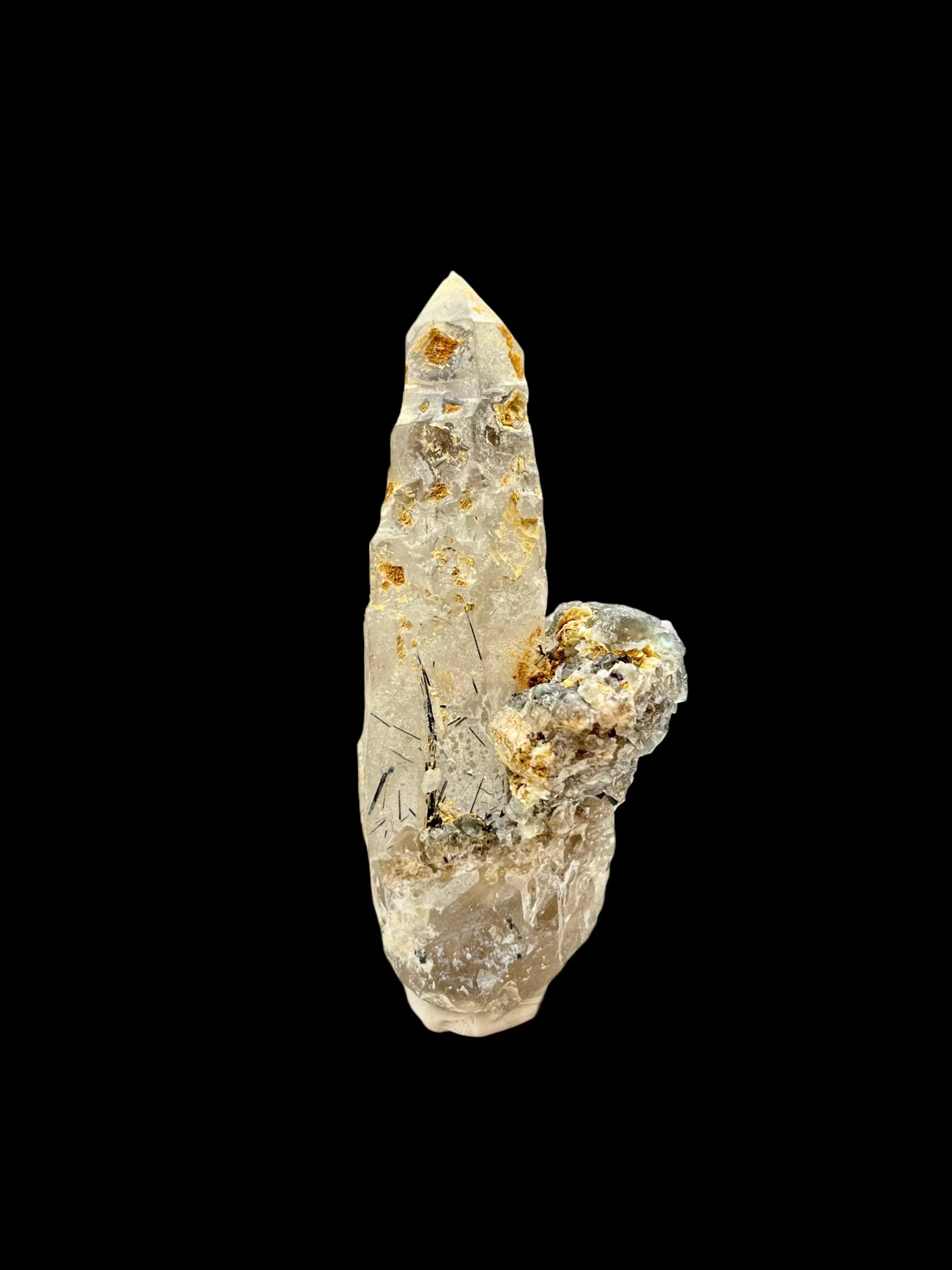 Erongo Mountains quartz tourmaline cluster hyalite opal green UV fluorescence collector specimen