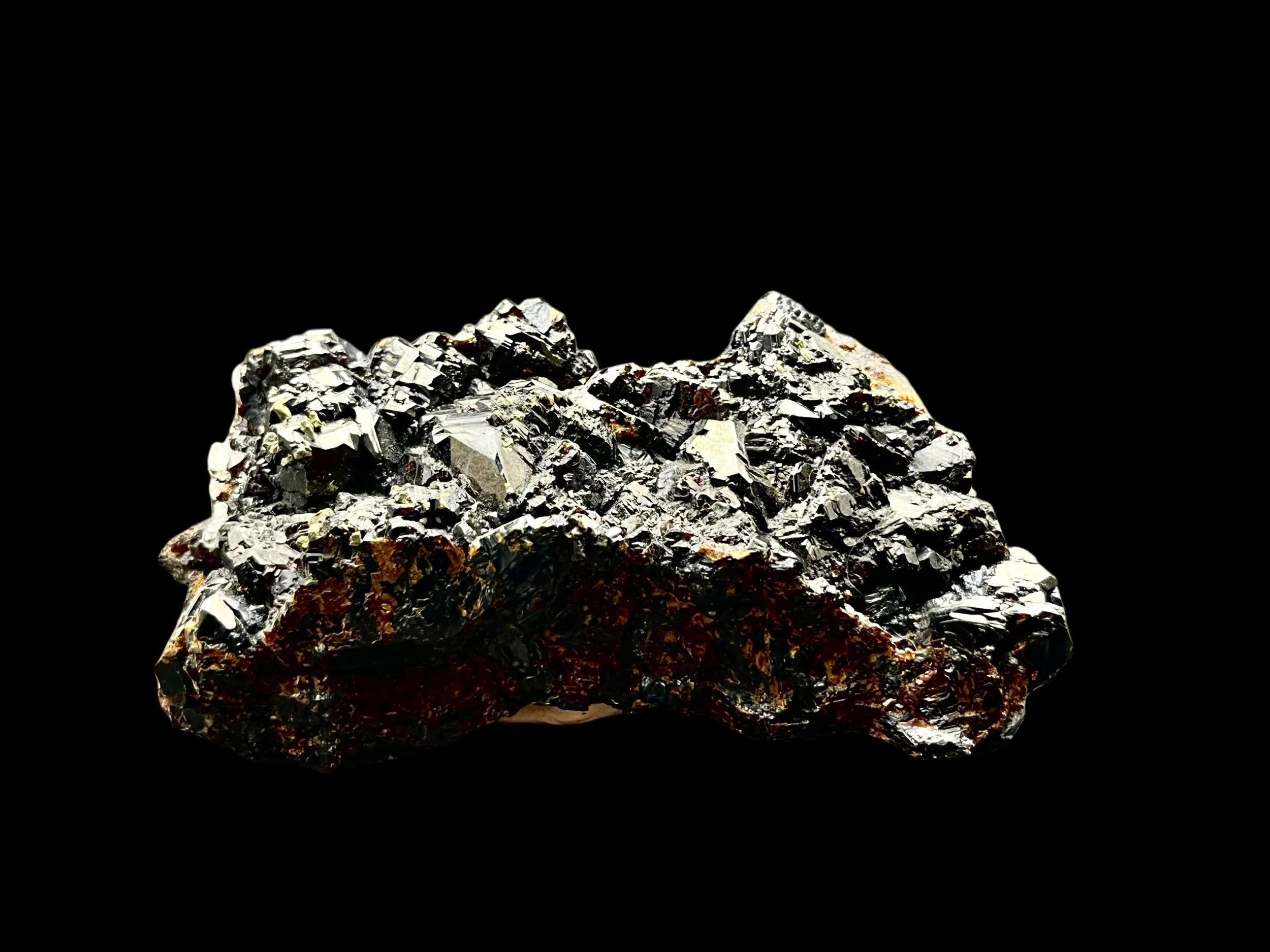 Metallic Sphalerite crystals from famous Illinois fluorite district