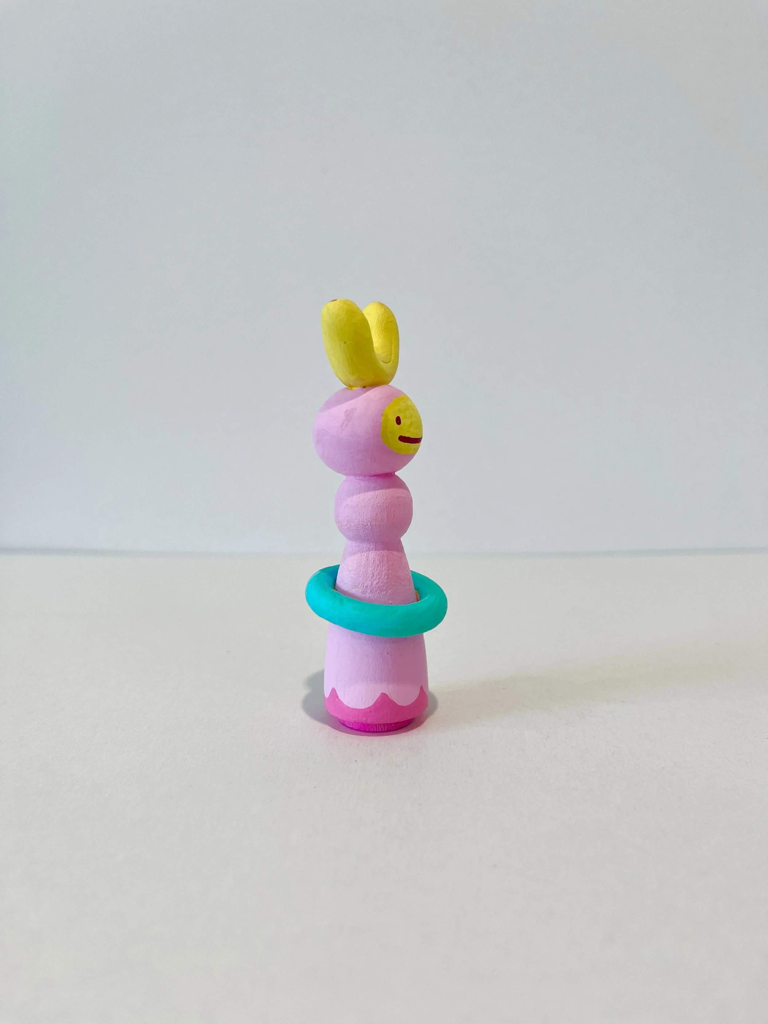 Pink Banana - Wood Doll — Megan Rose Ruiz