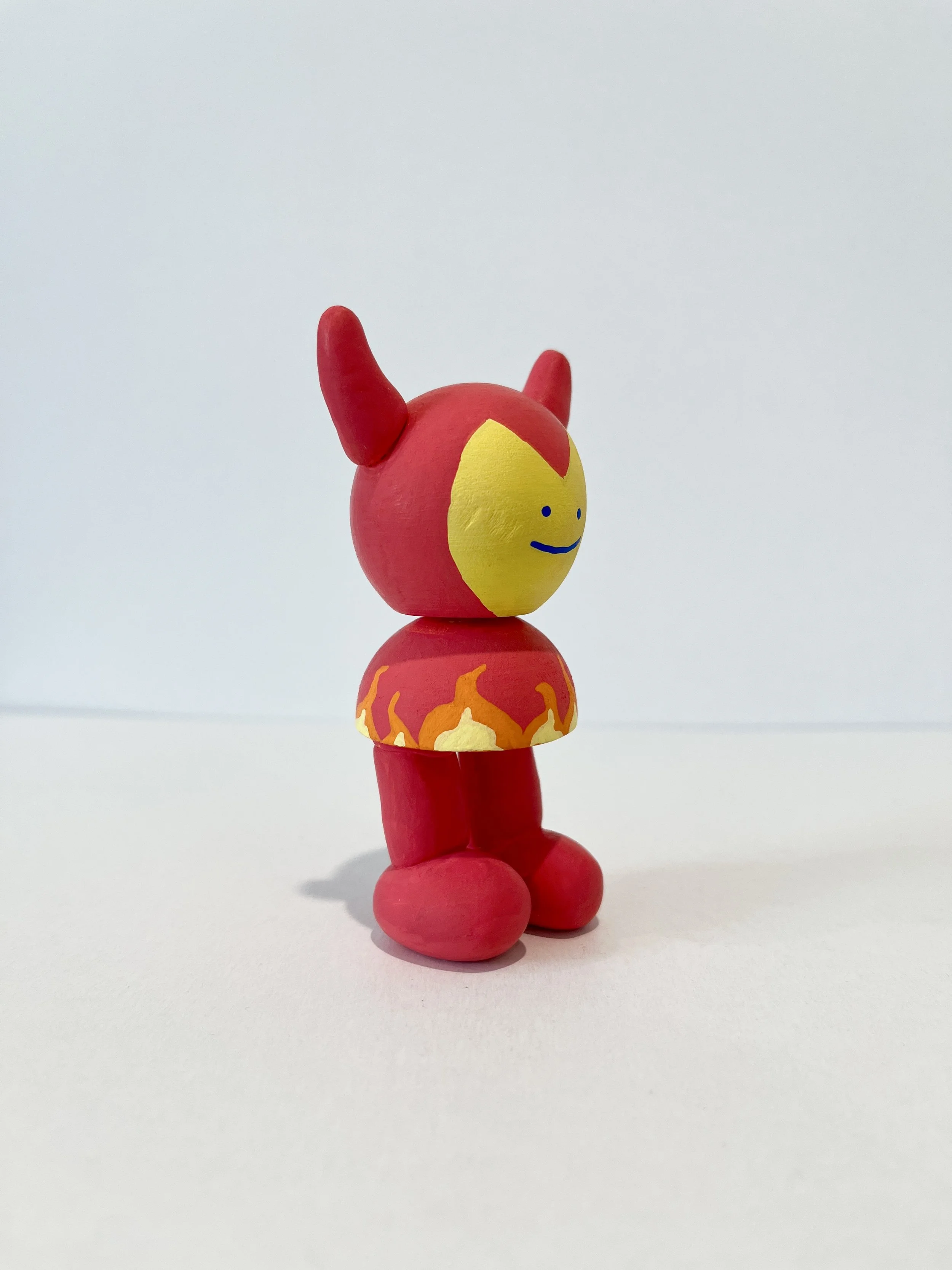 Large Devil - Wood Doll — Megan Rose Ruiz