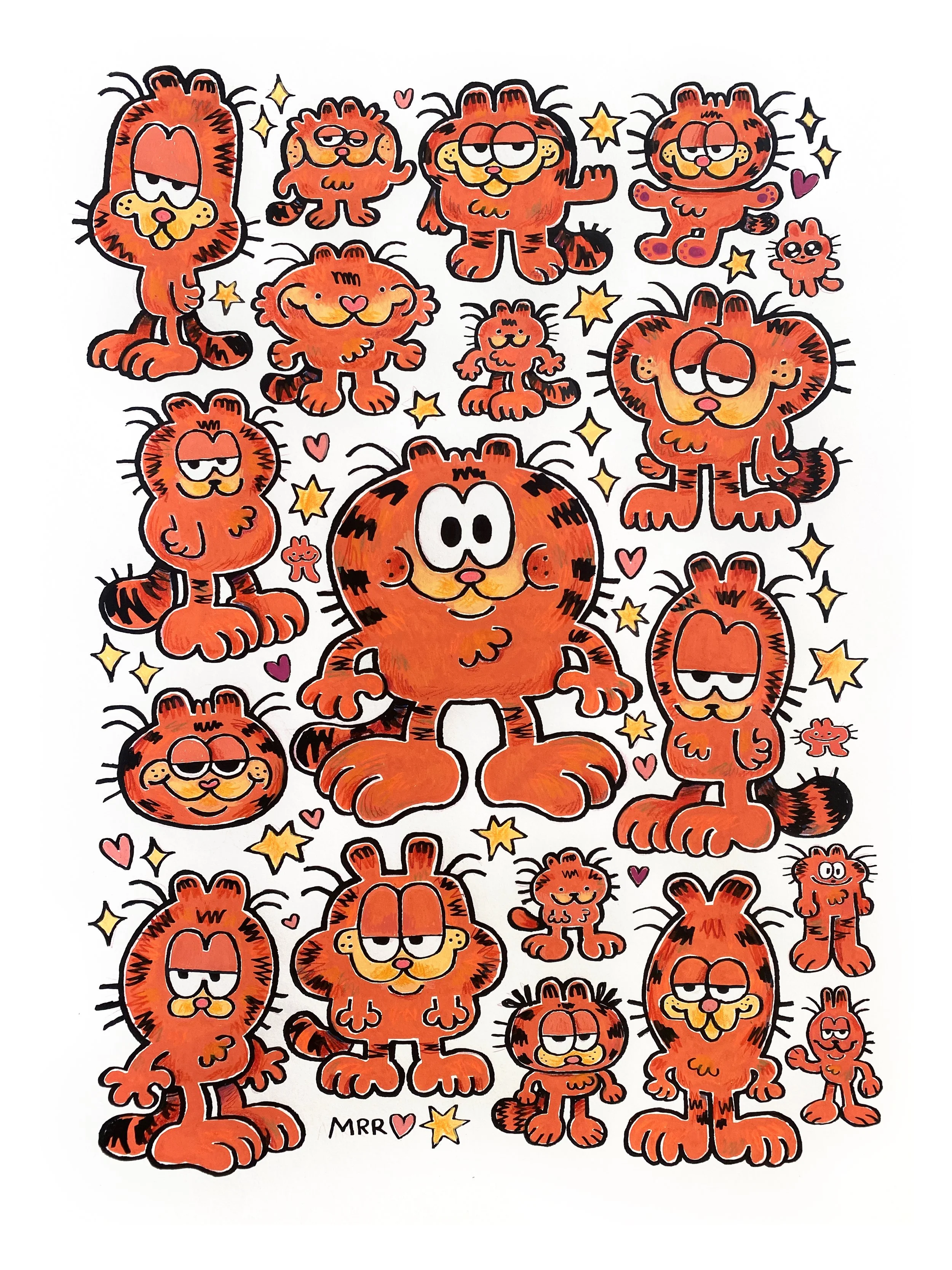 Garf | Original Painting — Megan Rose Ruiz