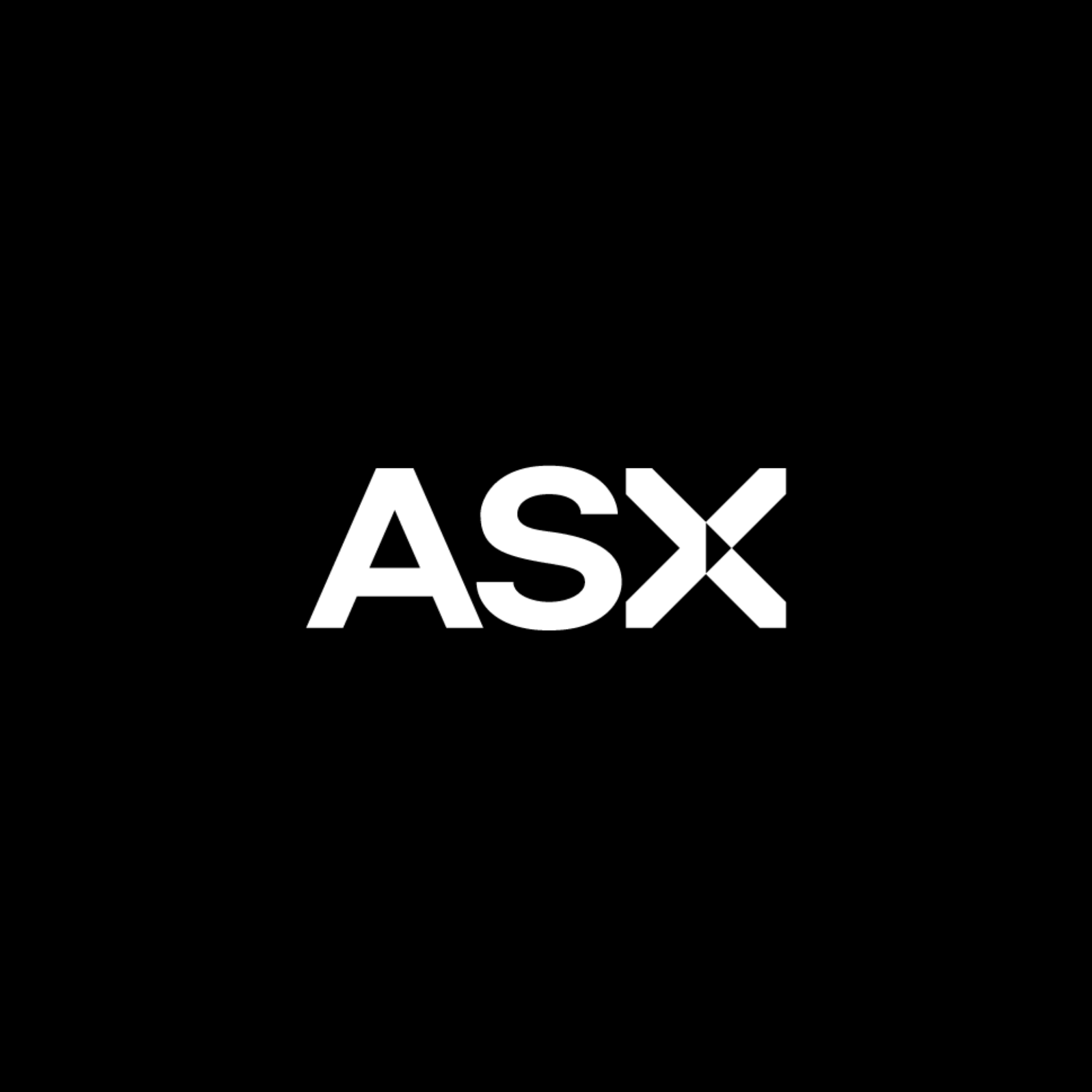 'ASX' brand logo.