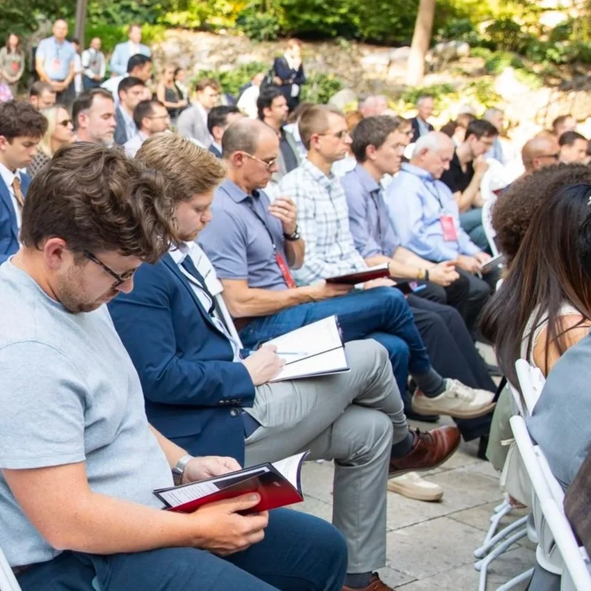 Praying at the University of Notre Dame SENT Summit