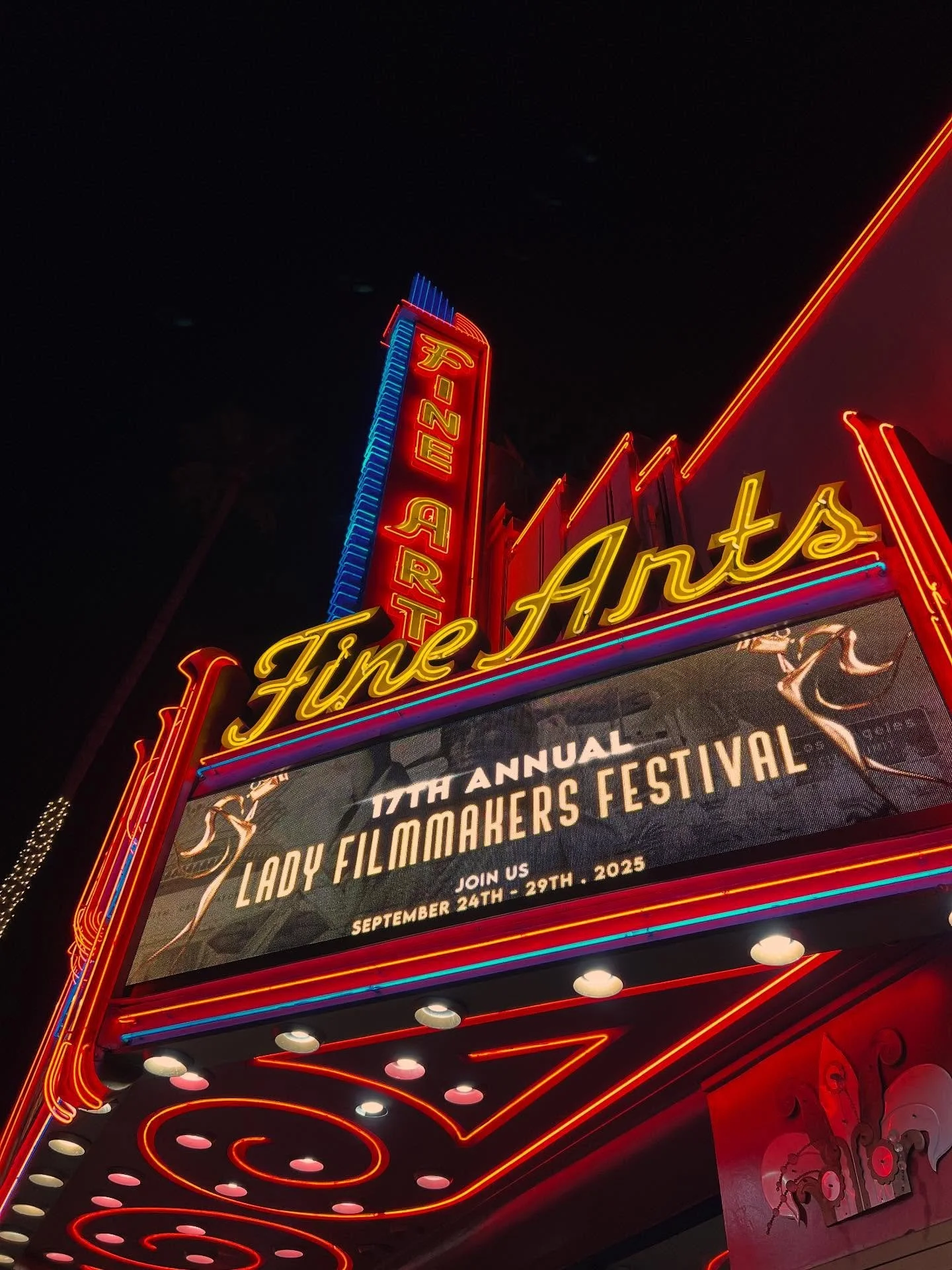 Thank you to @ladyfilmmakers for having Bench Seats as part of this year&rsquo;s program!  I caught some great shorts and always appreciate an opportunity to connect with audiences and fellow filmmakers.