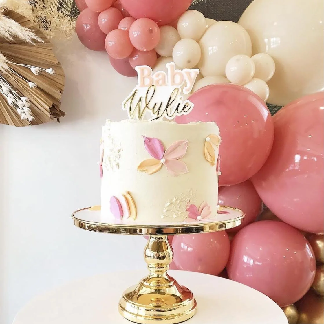 GOLD MIRRORED CAKE STANDS $30 ea ~ 2 available