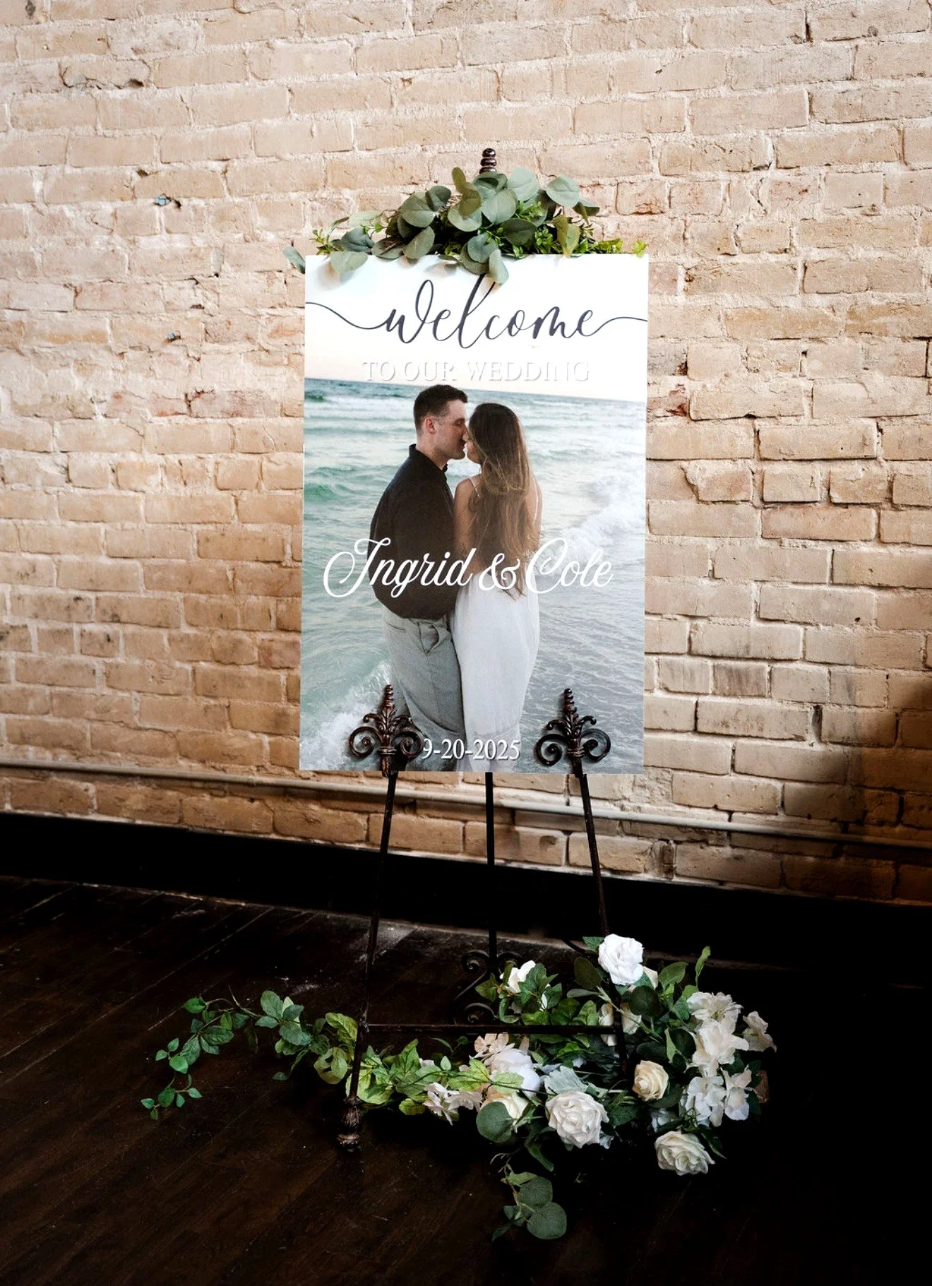 INgrid and Cole Welcome Sign.jpg