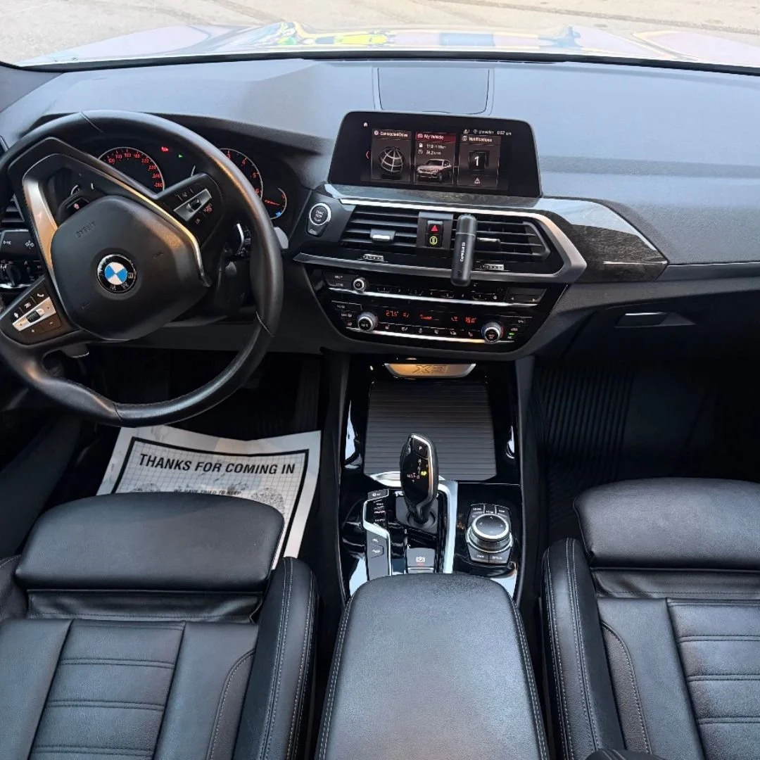 BMW Leather Interior Detail
