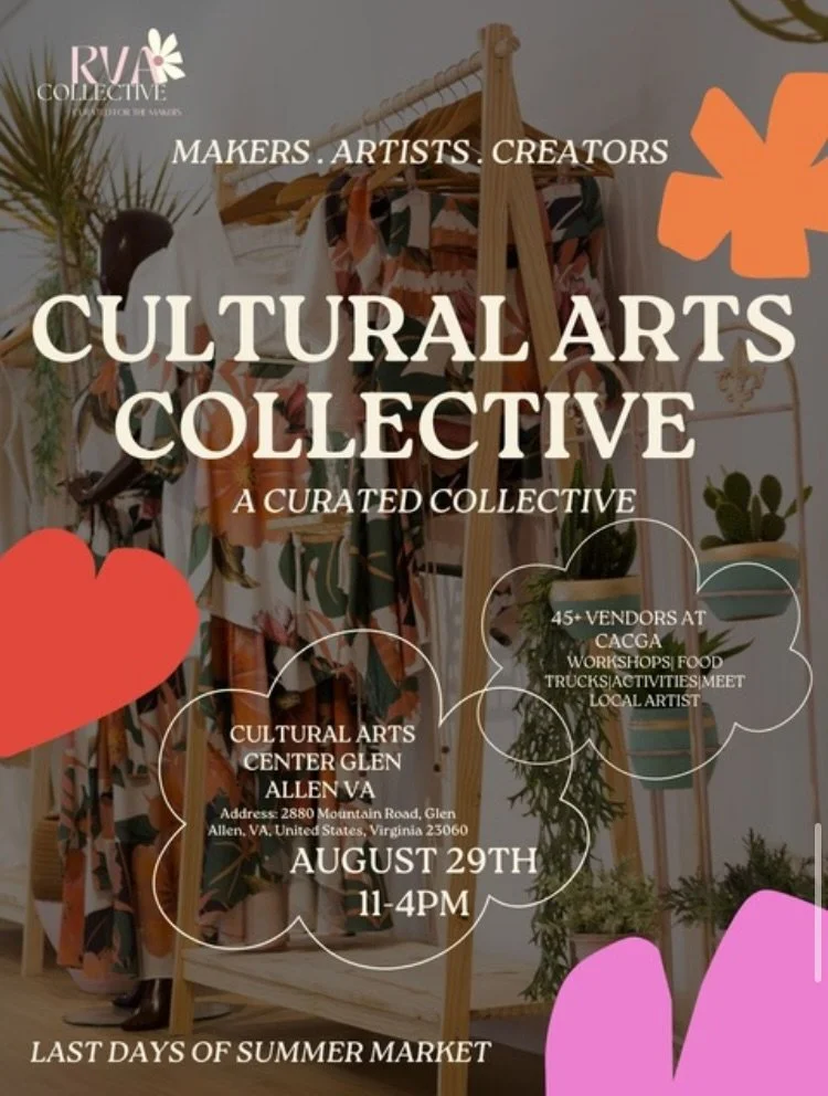 I guess I&rsquo;ll be vending. I&rsquo;m really excited 😊 
@rva.collective_