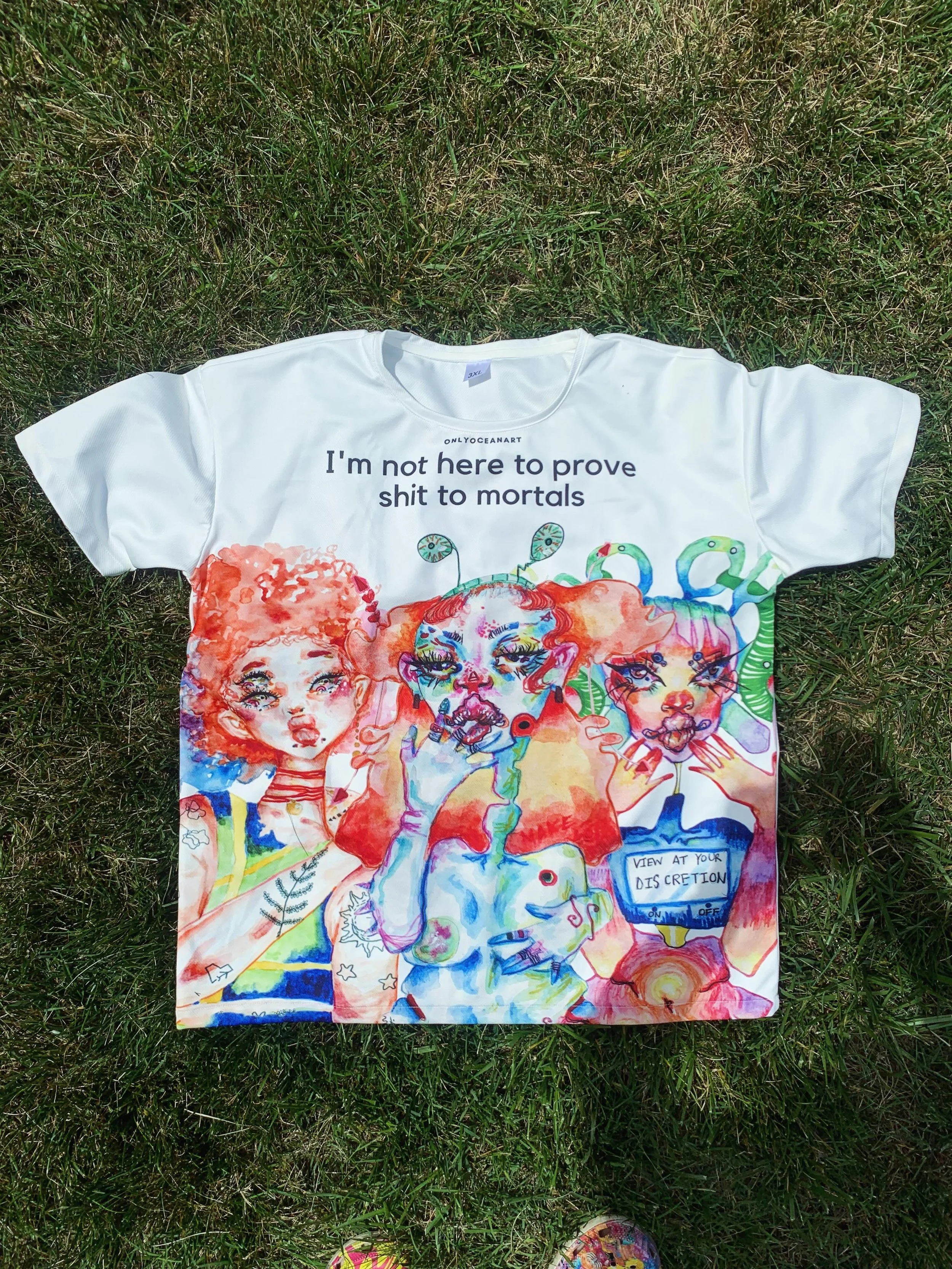 🚨 NEW SHIRTS ARE LIVE 🚨

There&rsquo;s something special about seeing your art leave the canvas and become part of someone&rsquo;s everyday life. ✨

My newest shirts featuring my original artwork are now live on my website.

These shirts aren&rsquo