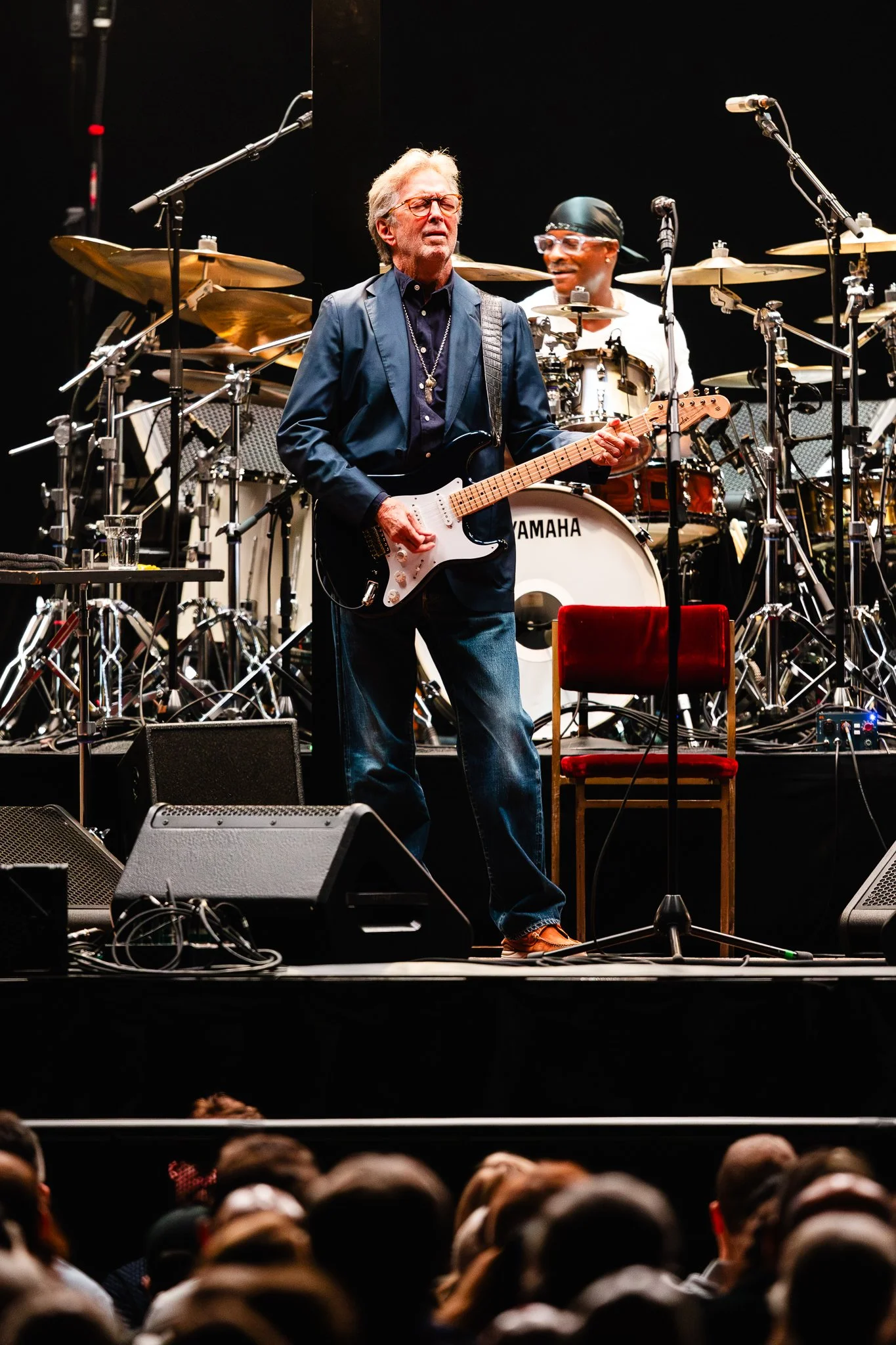Eric Clapton performs at Madison Square Garden.