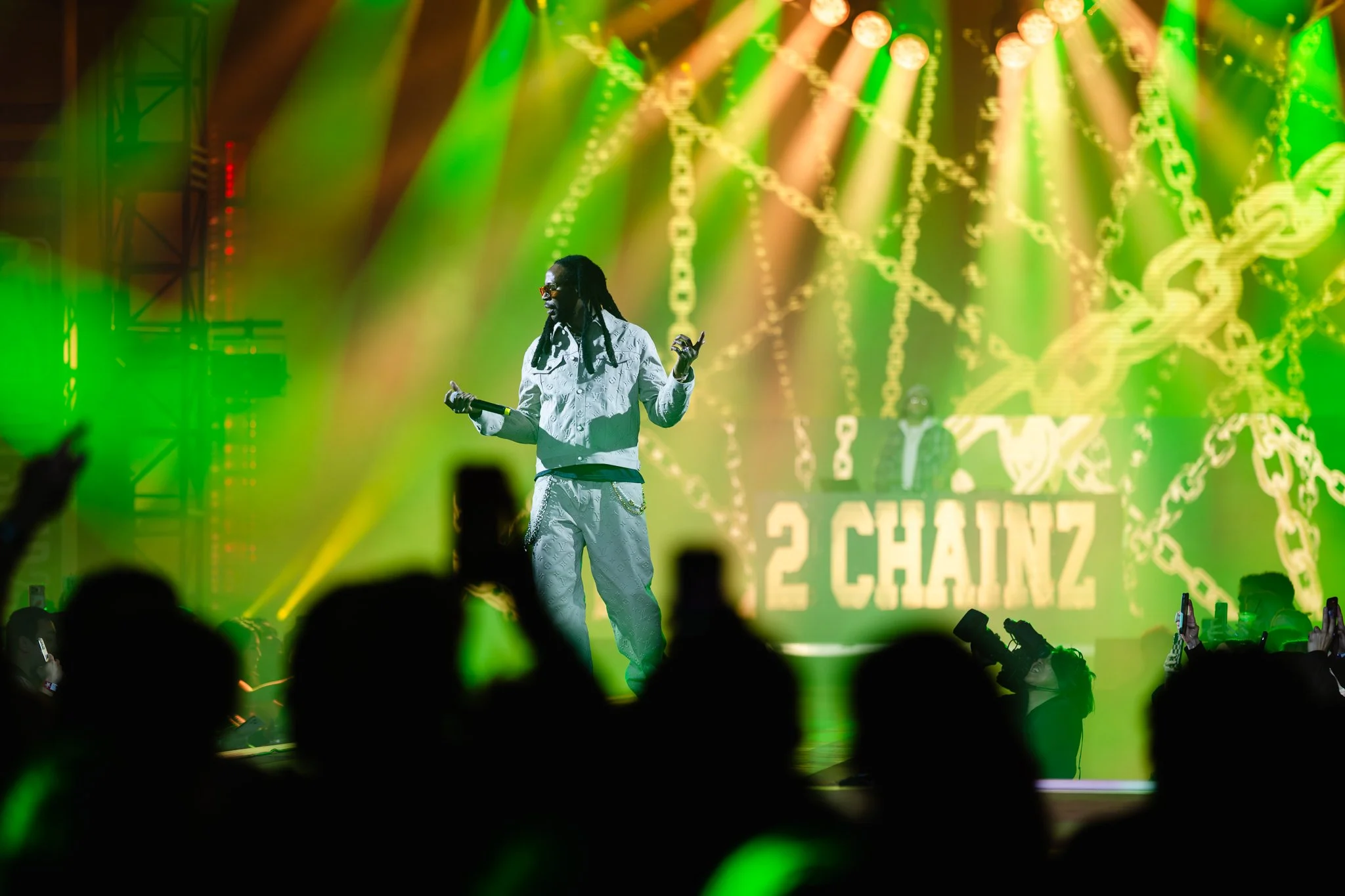 2 Chainz performs at Pier 48.