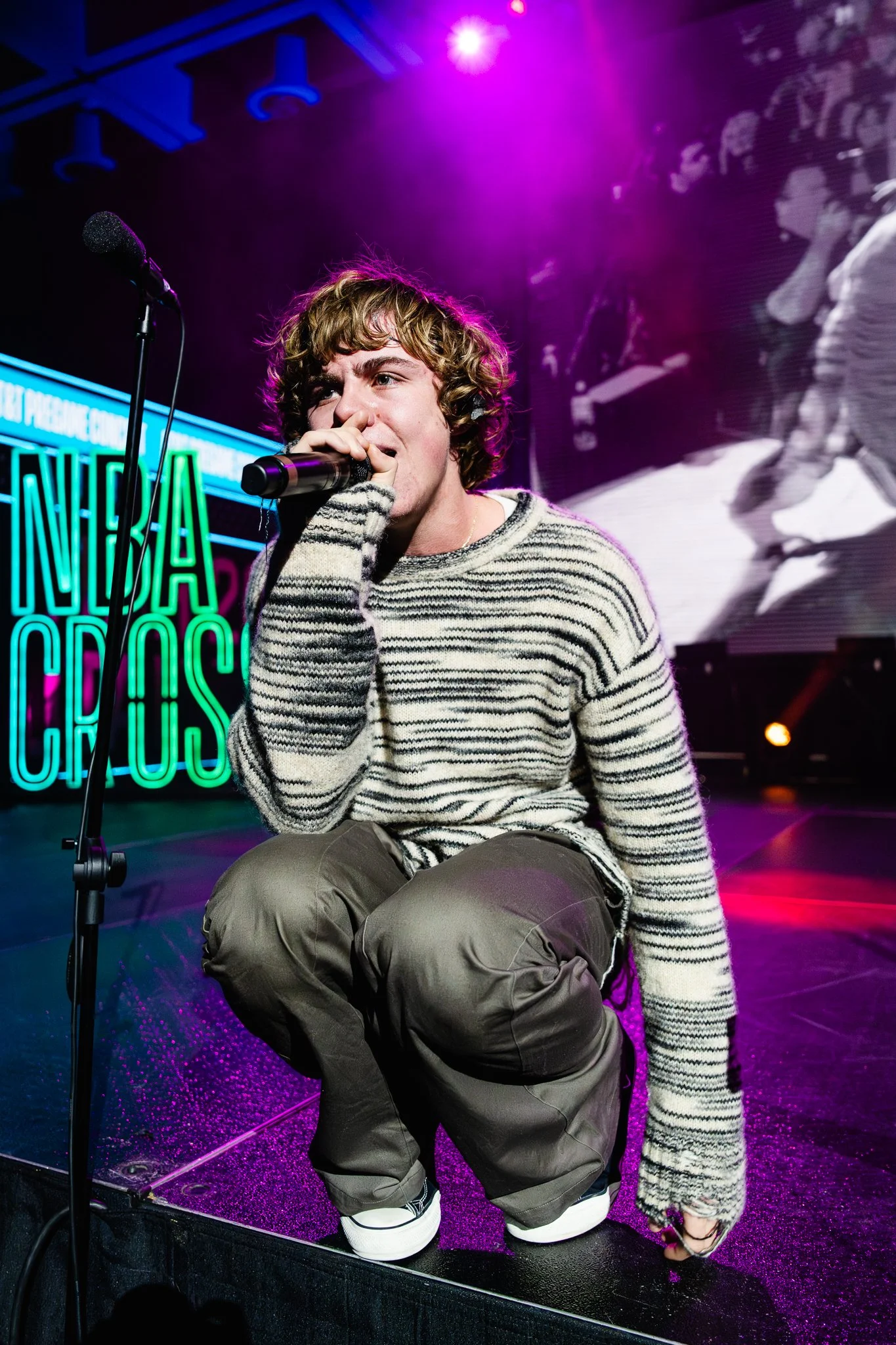 Kid Laroi performs at Salt Palace.