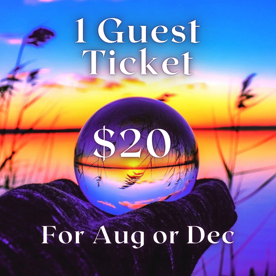 Guest Pass for 1 Live August or December Presentation