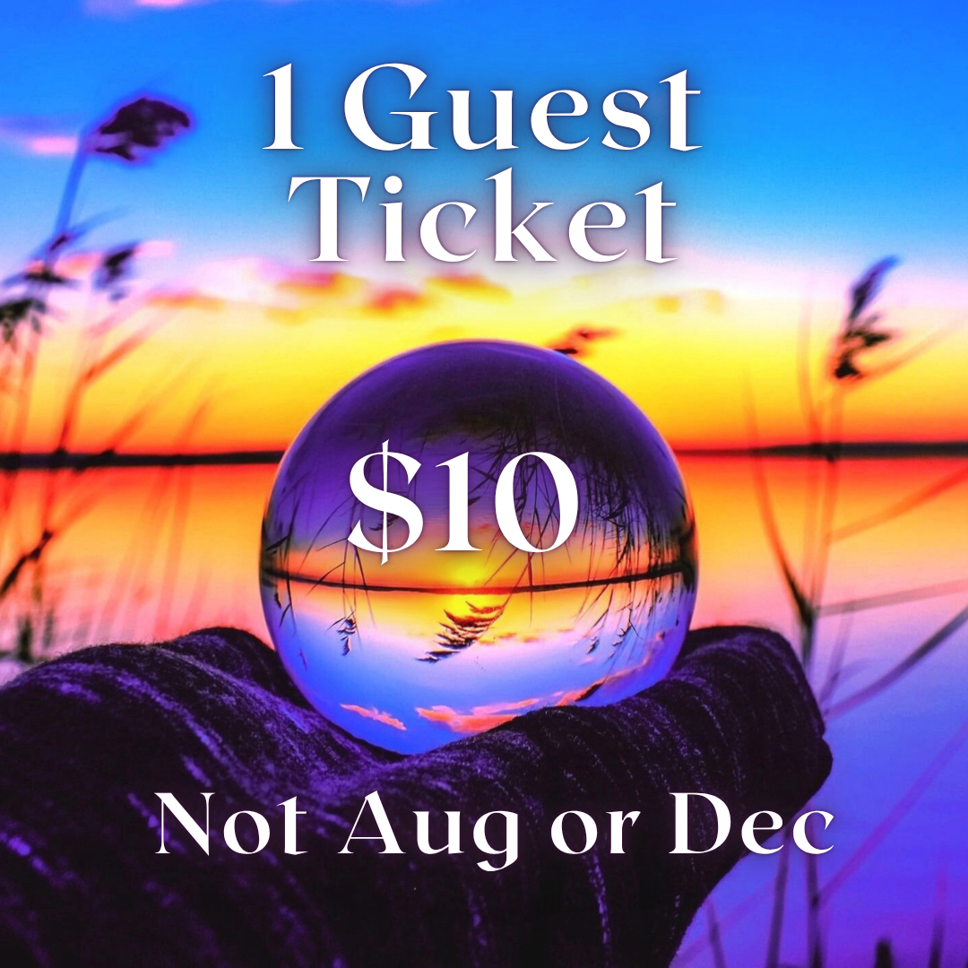 Guest Pass for 1 Live Presentation (Excluding August + December)