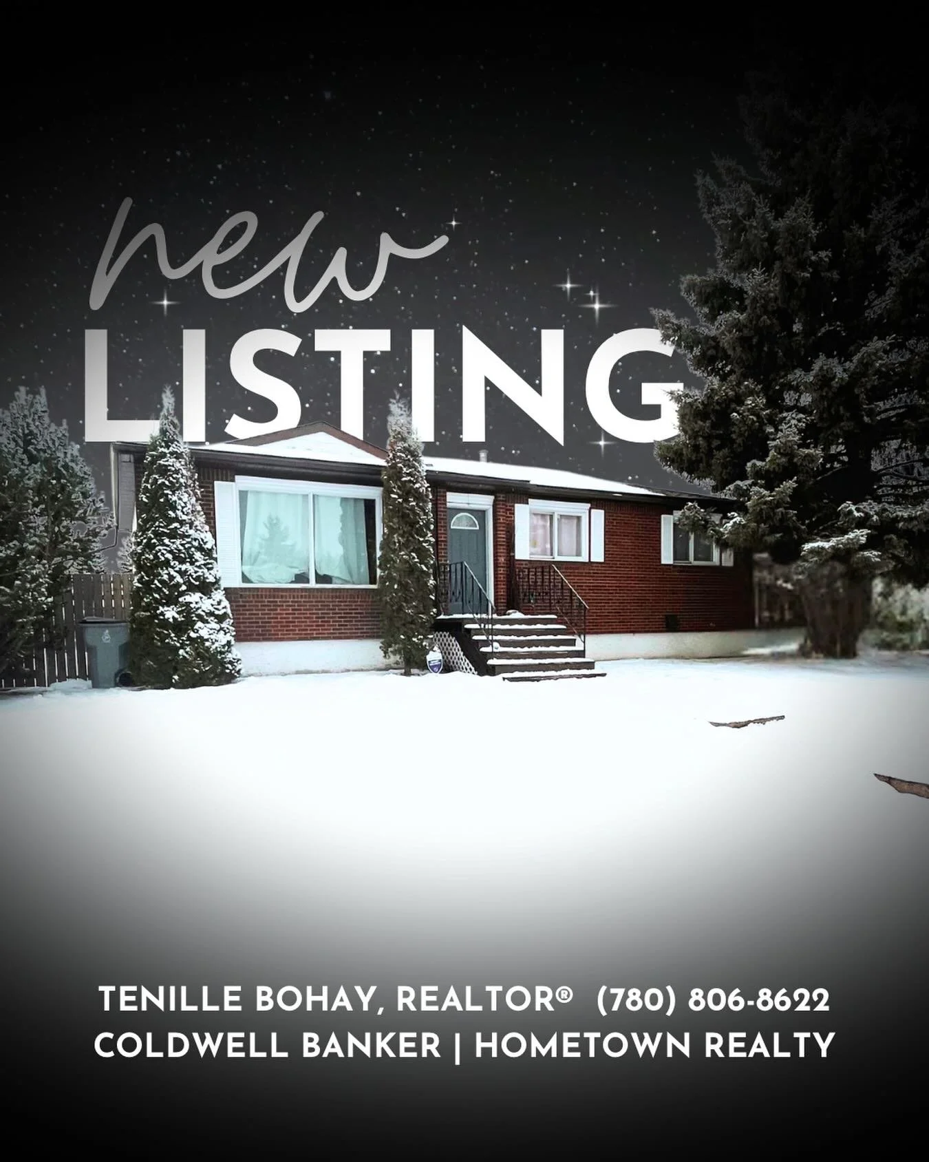✨ New Listing ✨ 

You can&rsquo;t deny the magical look of the snow on the trees - I just love a good winter listing!

Now For Sale:
🏠 1913 - 8th Avenue Wainwright

Asking $325,000

Featuring:

&bull; 1113 square feet
&bull; 4 Bedrooms (3 up, 1 down