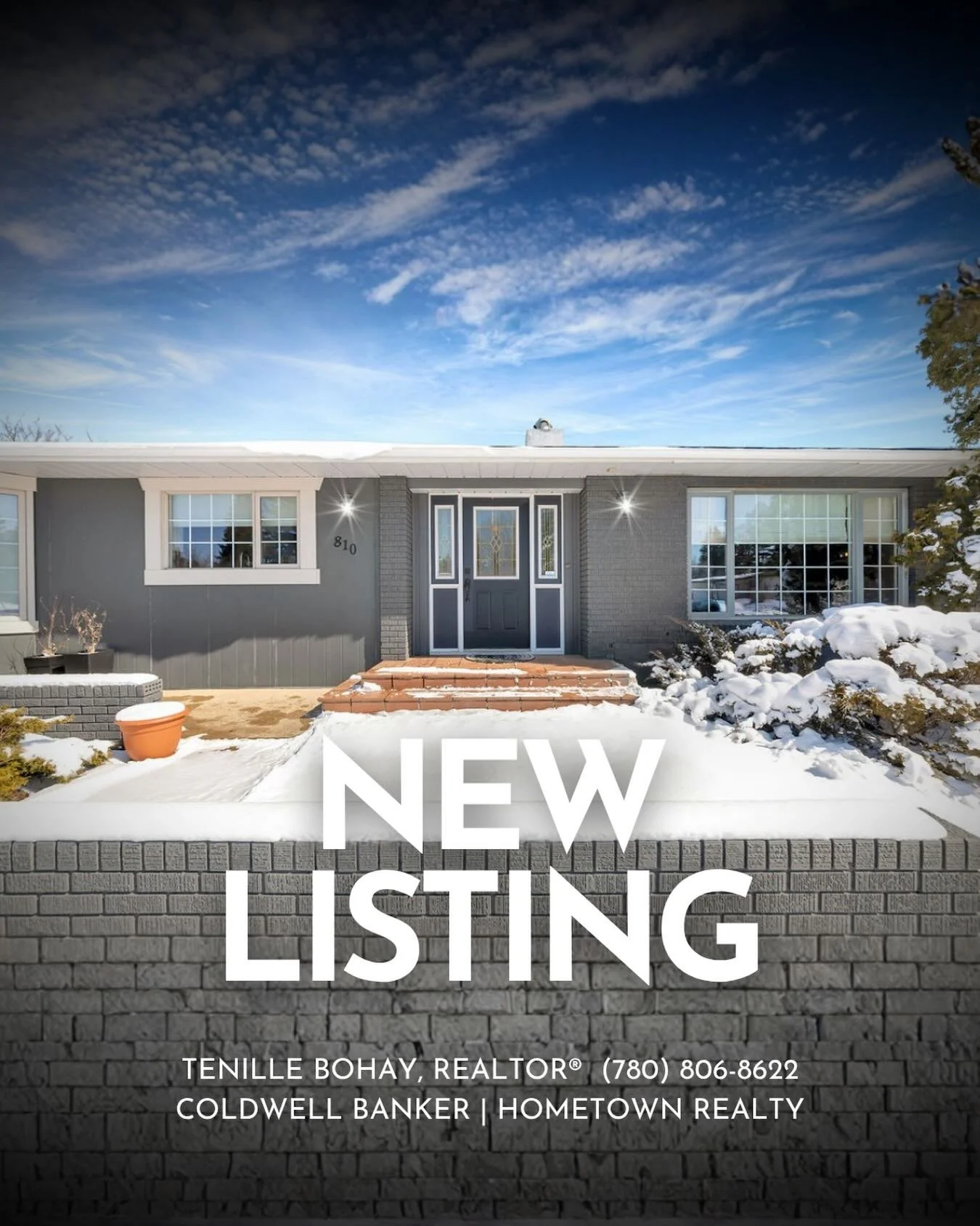 ✨NEW LISTING✨

810-10th Avenue in Wainwright
$575,000

Featuring:
&bull; 2698 sqft
&bull; 5 Bedrooms
&bull; 3 Bathrooms
&bull; 0.32 Acre Fenced Lot 
&bull; Backs onto Greenspace &amp; Walking Trails
&bull; Close to Schools &amp; Hospital
&hellip;And 