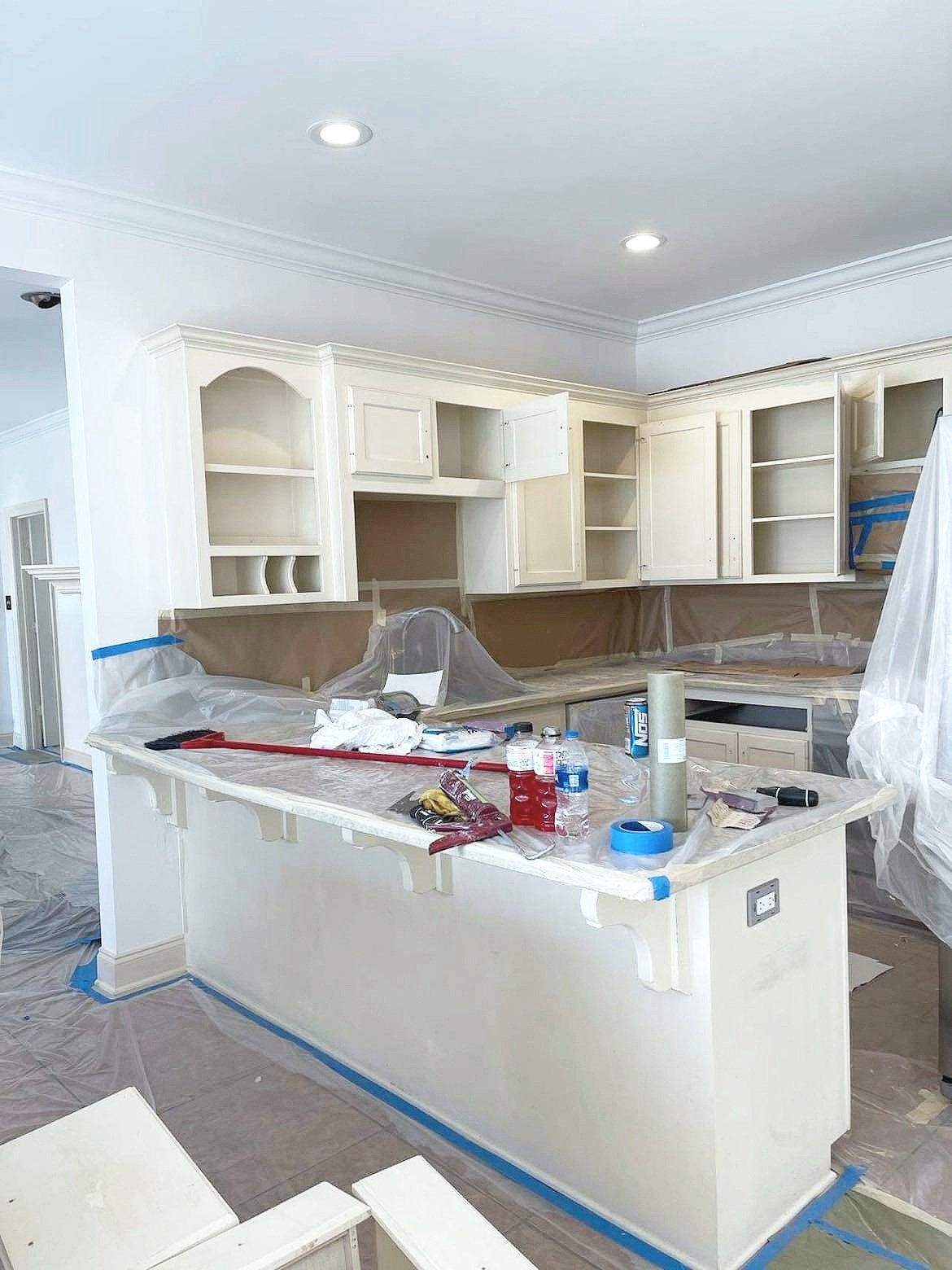 Interior Painting, Kitchen