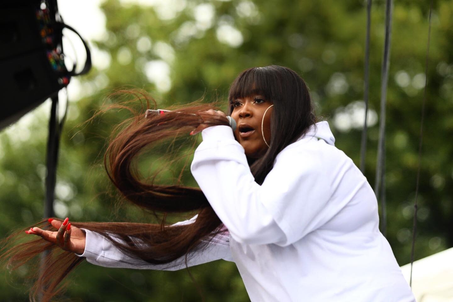 Cupcakke 

I&rsquo;m getting really good at capturing hair 

#pitchfork
#pitchforkmusicfestival