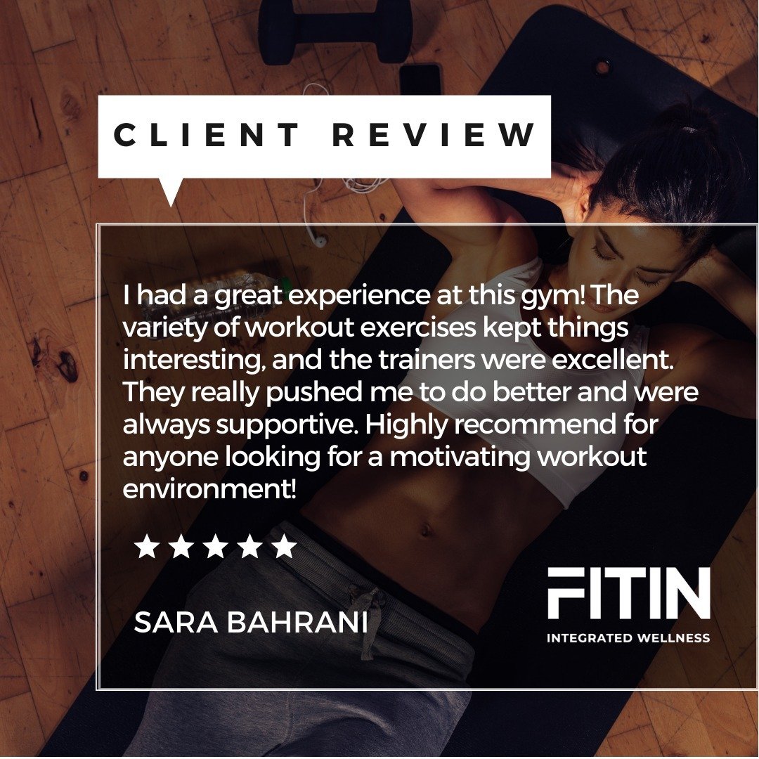 𝗙𝗜𝗧 𝗜𝗡 𝗥𝗲𝘃𝗶𝗲𝘄 - Sara's words speak volumes! Our gym isn't just about workouts; it's about creating an inspiring atmosphere where you're challenged, supported, and motivated to be your best self. Come see why Sara and others rave about us&m