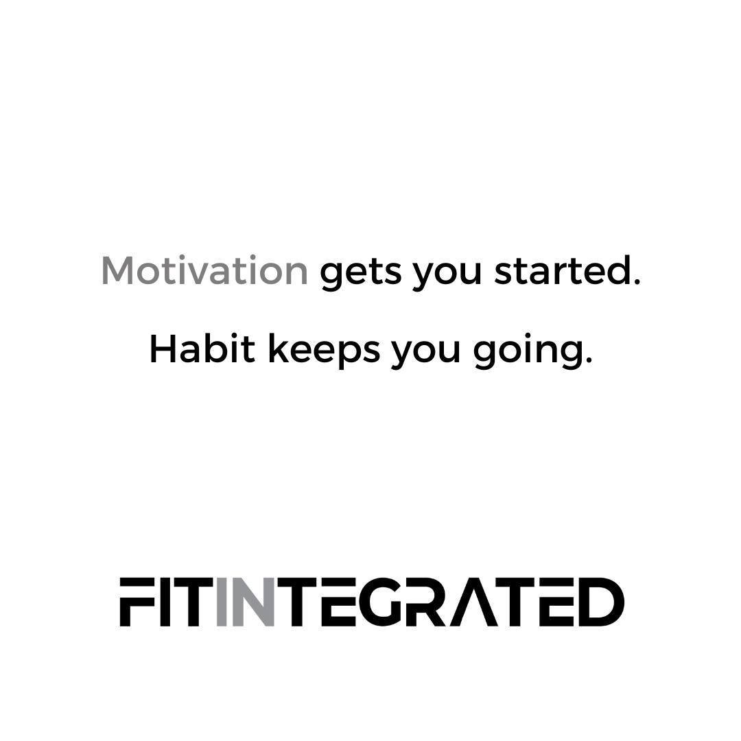 𝗙𝗜𝗧 𝗜𝗡 𝗦𝘁𝗿𝗼𝗻𝗴 - Start strong, stay steady! 💪 Motivation kickstarts your fitness journey, but it's habits that fuel lasting progress. Cultivate routines that keep you going strong, one step at a time. What's your go-to habit for staying on