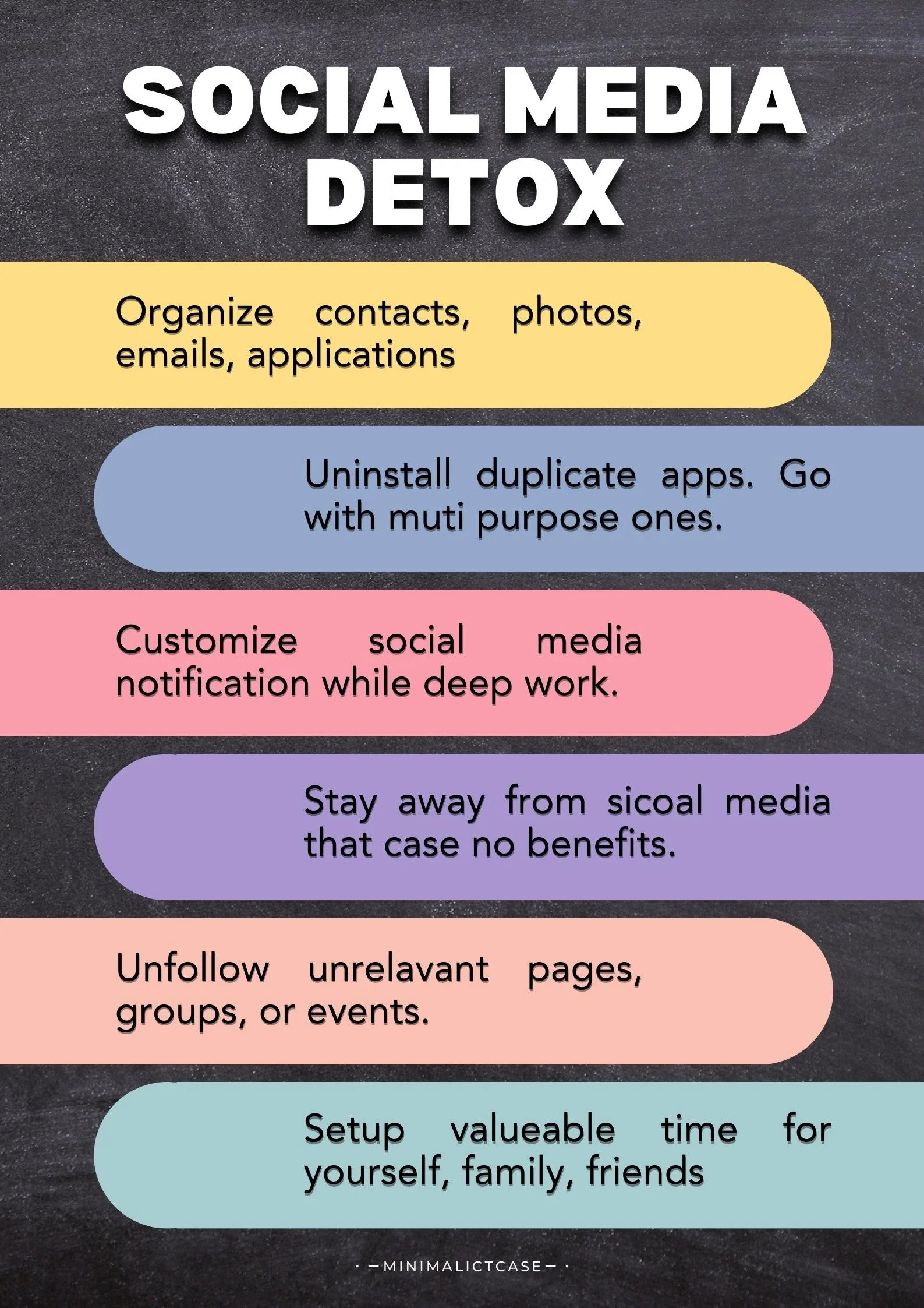 How to Do Social Media Detoxing? — Minimalist Case