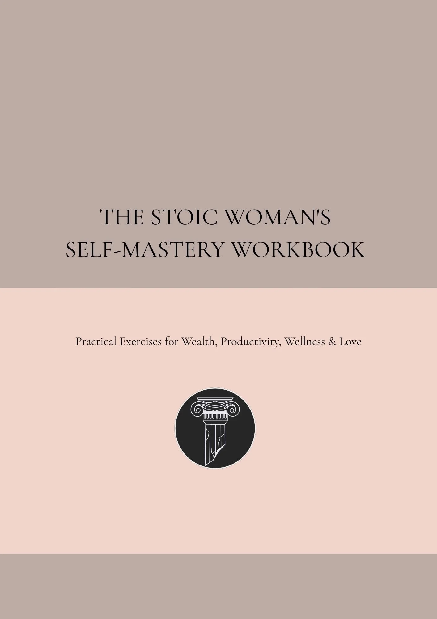 don't chase the butterfly. Stoic Reset workbook