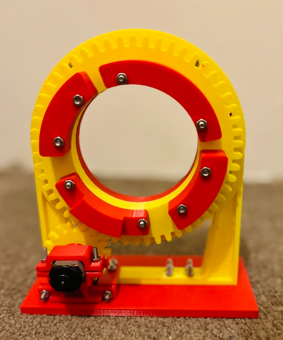 Prototype Development and Motion Analysis of Lightweight CT Gantry Frame