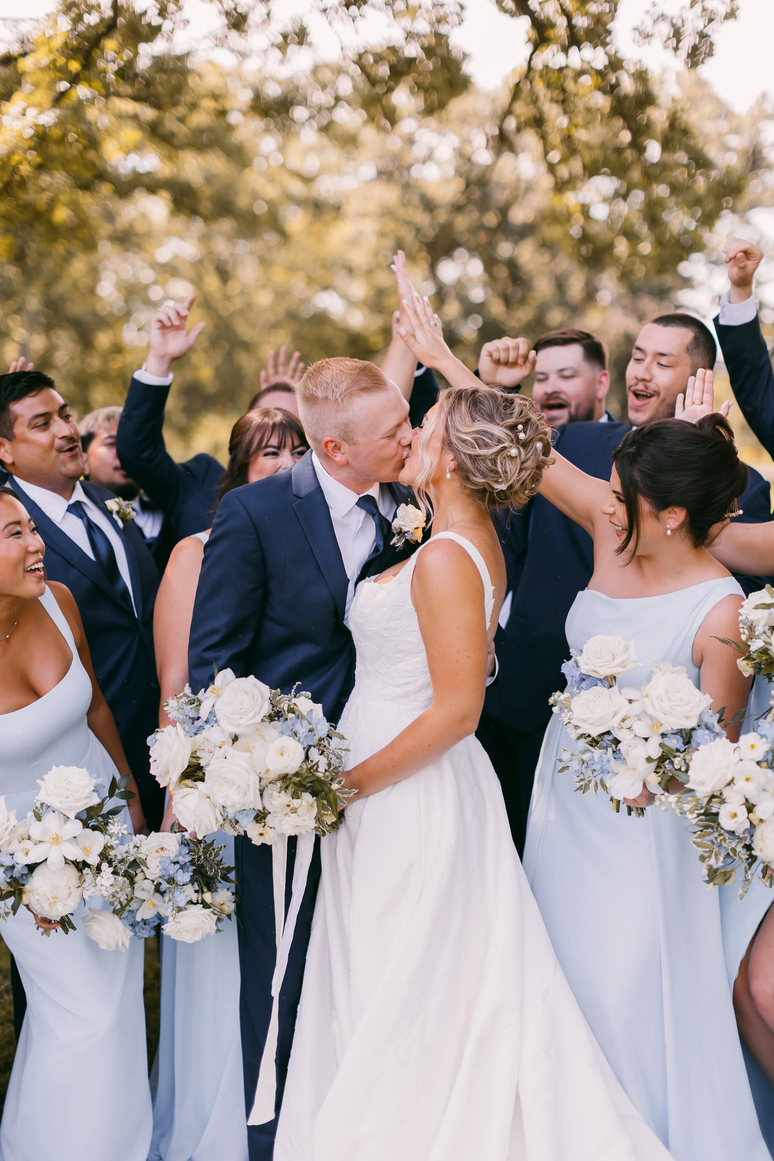 Taylor &amp; Grant: Touches of Something Blue in Late June