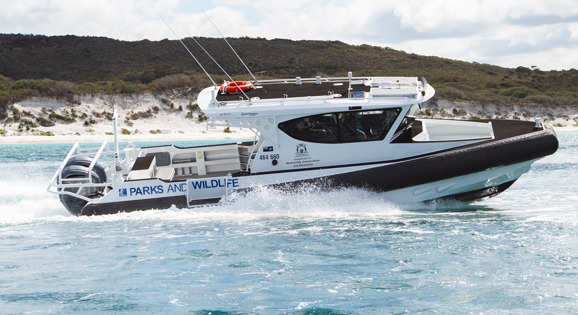 Wattern 10.5m RHIB Parks & Wildlife Busselton