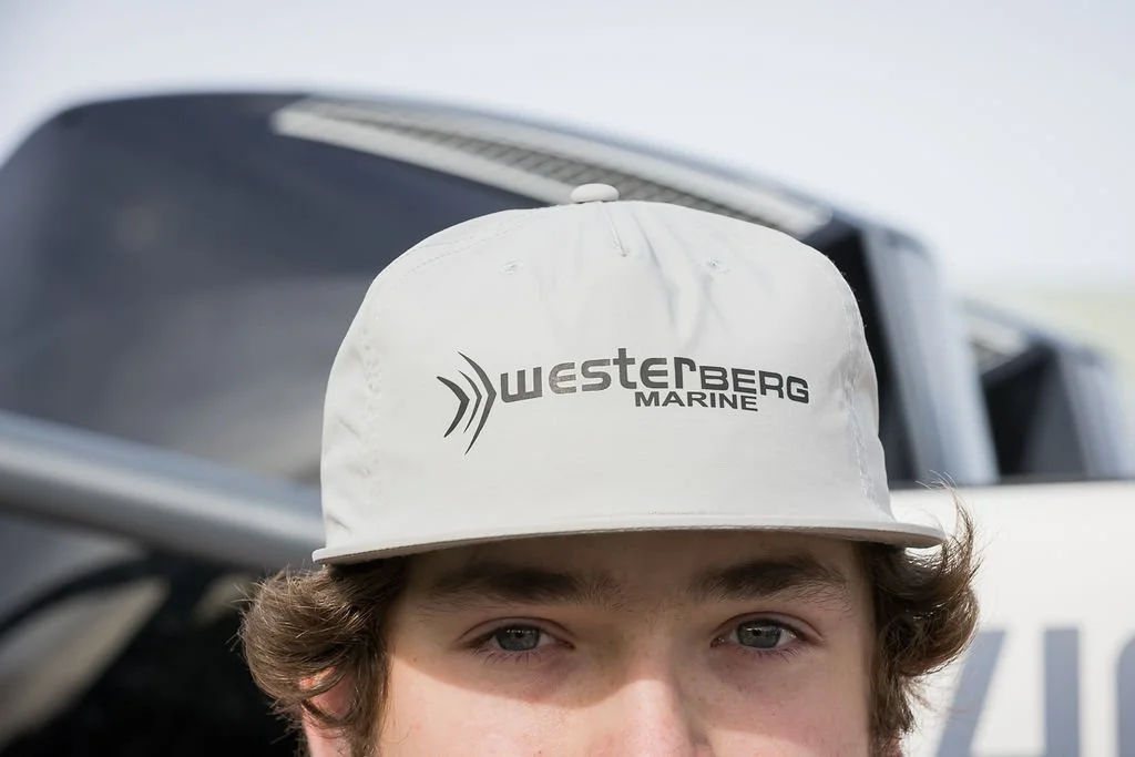 Westy Surf Cap - Storm (Black Logo)