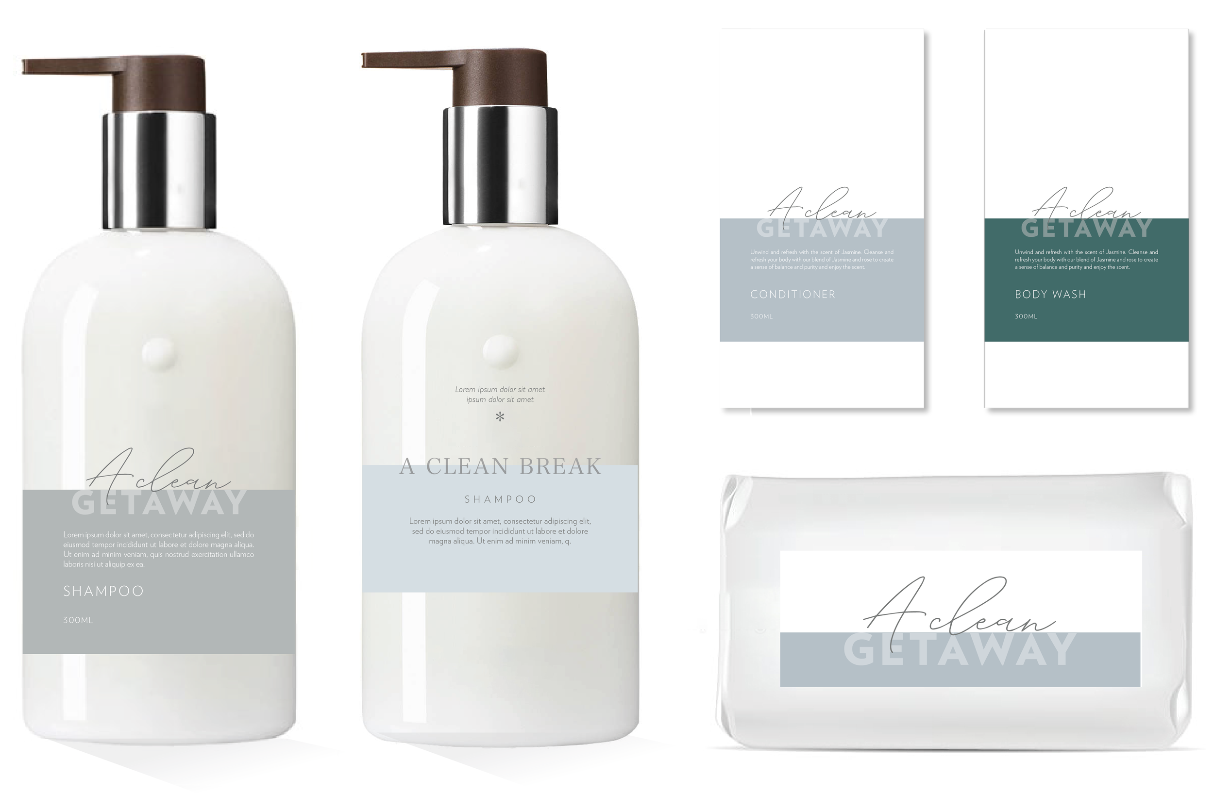 toiletries packaging