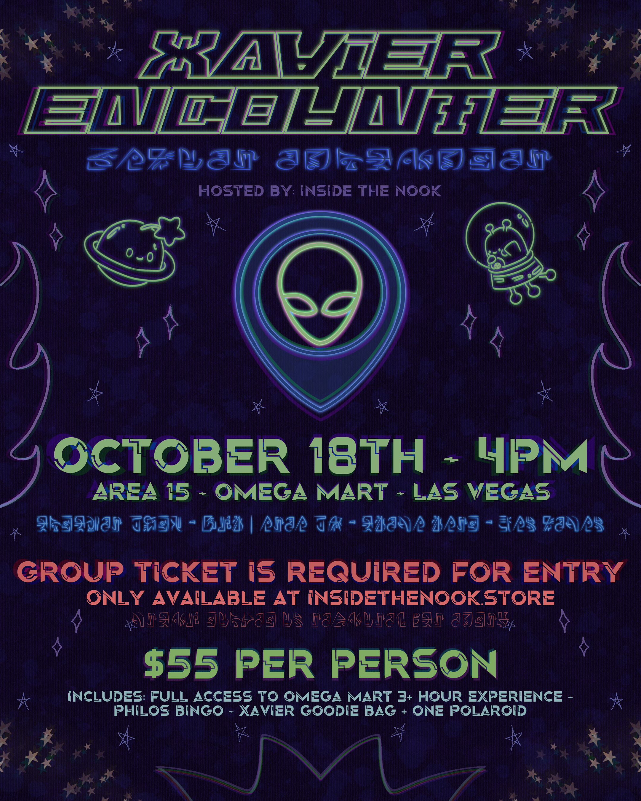 Xavier Encounter Group Tickets